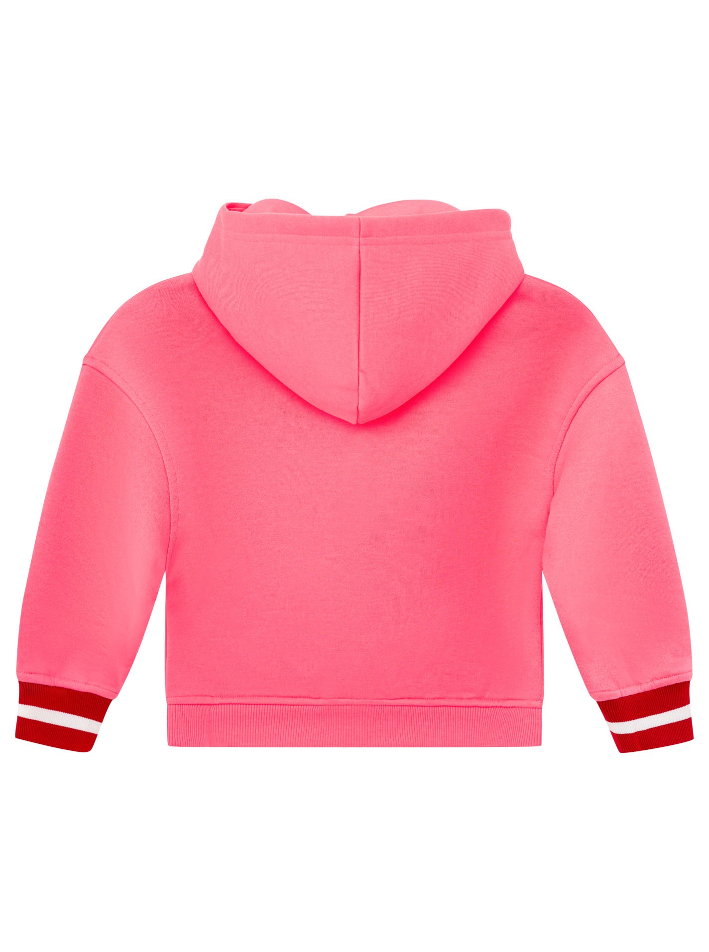 Zwillingsherz Kapuzensweatjacke »"Très Bien"« Mini Me, süßes Dackelmotiv, gestreifte Ärmelbündchen, Kapuze, Zipper