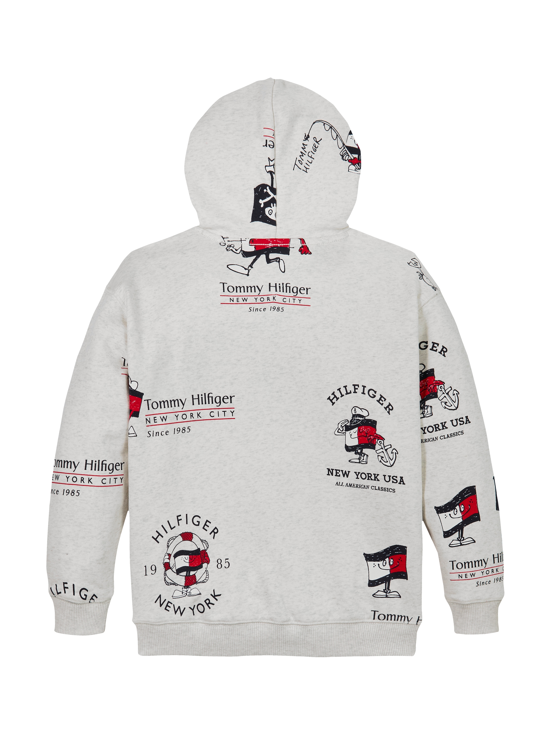 Tommy Hilfiger Kapuzensweatshirt »ALL OVER PRINT HOODIE«, mit allover Print