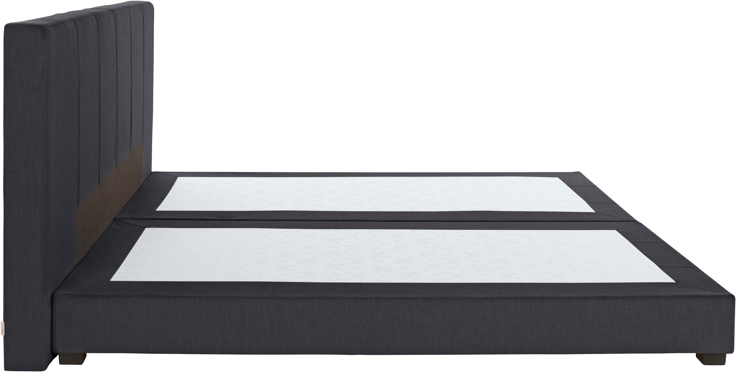OTTO products Boxspringbett »Peetu«, Taschenfederkern-Matratze, in 4 Breiten und 4 Farben, incl. Topper