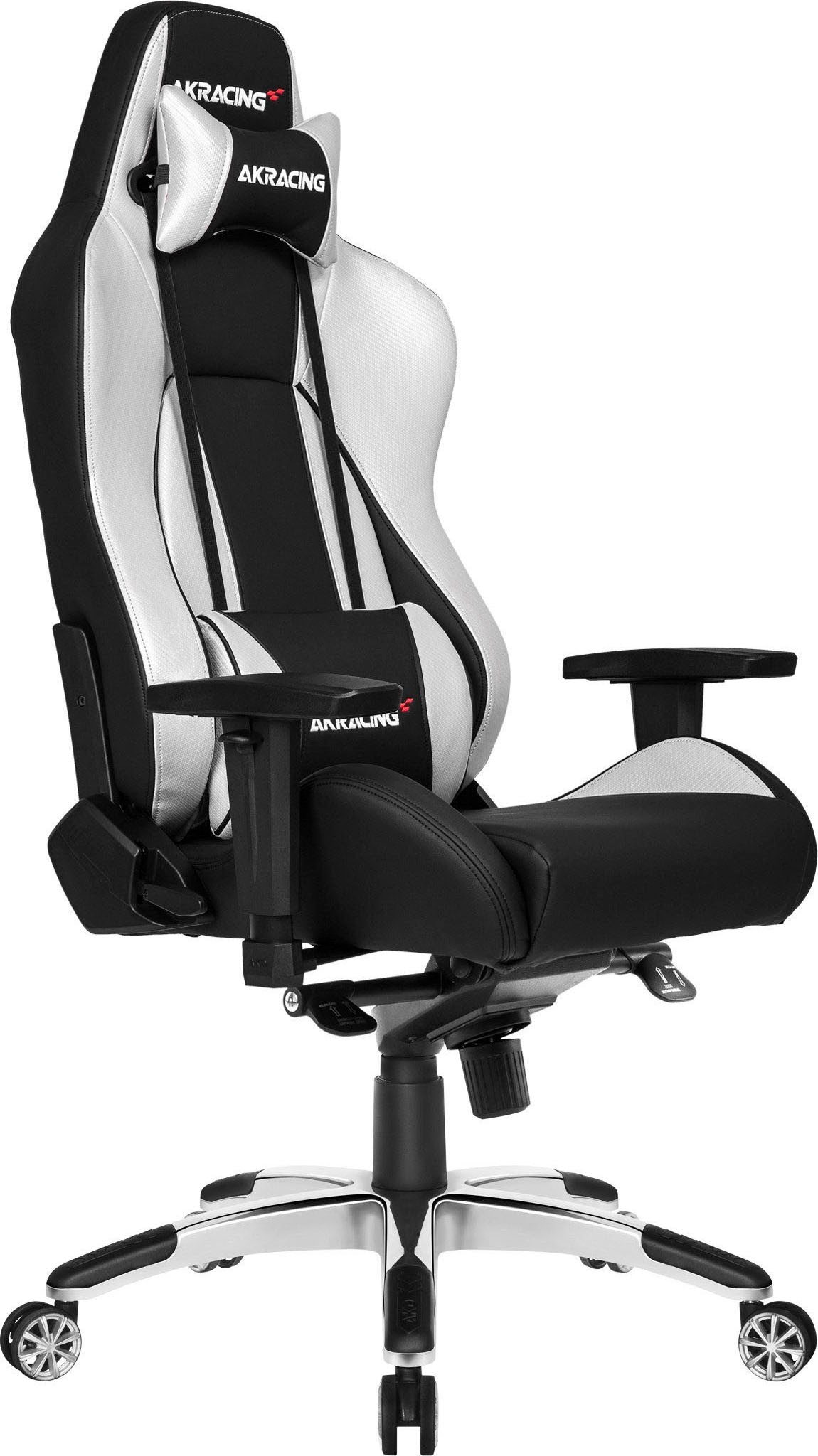 AKRacing Gaming-Stuhl »Master Premium Silber«, Kunstleder