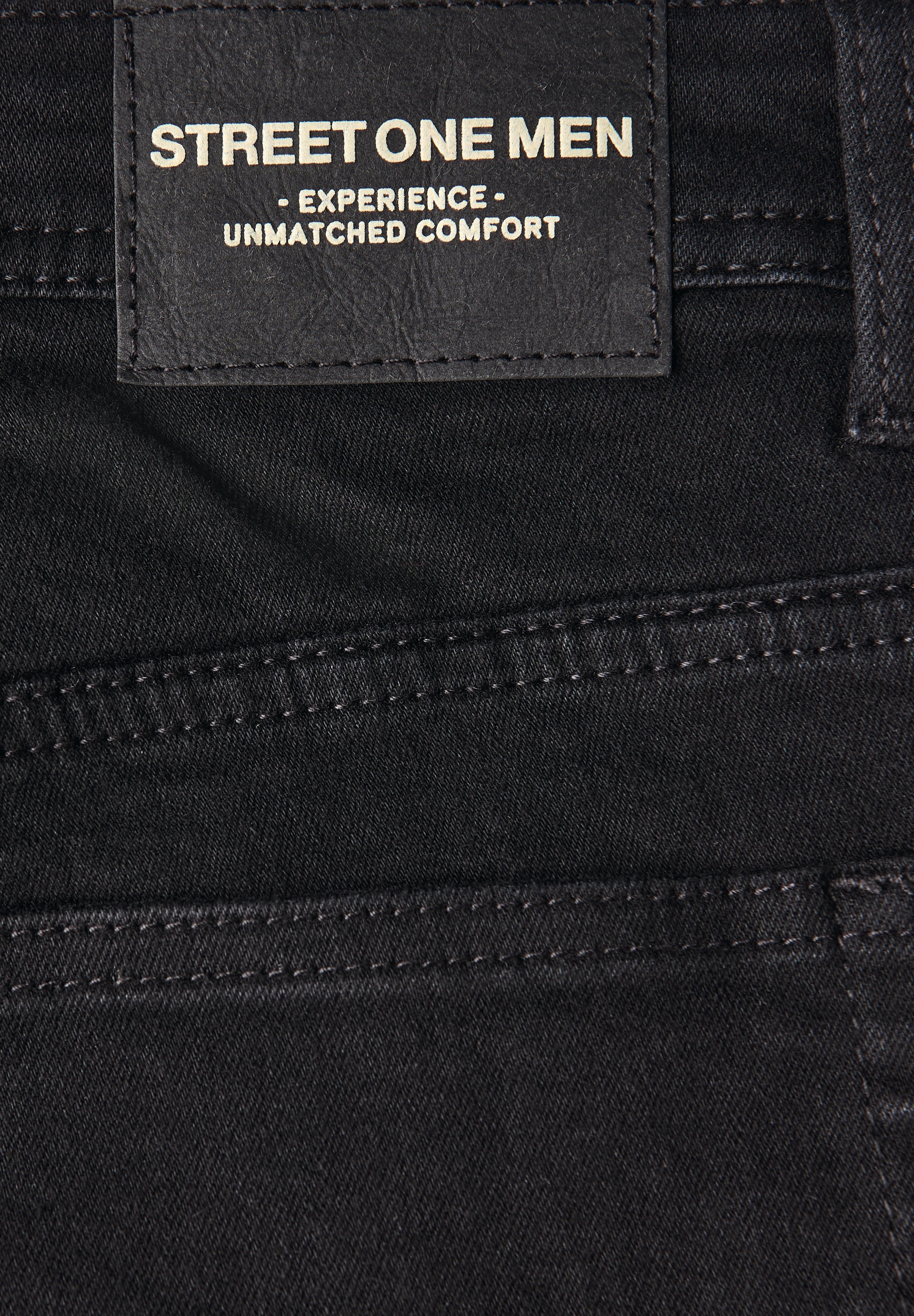 STREET ONE MEN Regular-fit-Jeans, aus Baumwolle mit Stretchanteil