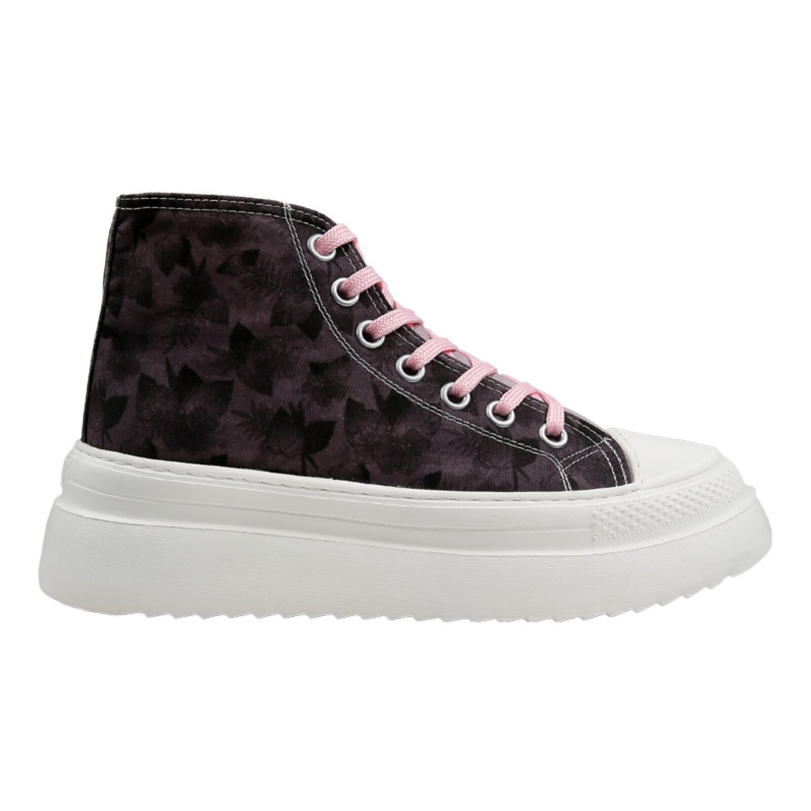 DOGO Sneaker »Fiora High-Top Sneaker Brown Tropical Damen Sneaker«  Handgefertigt