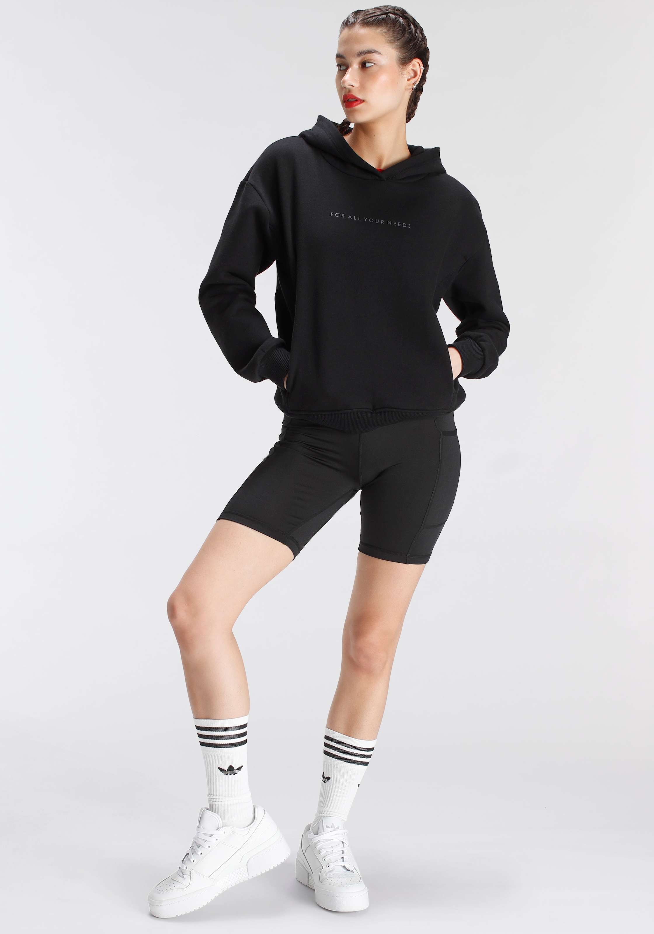 FAYN SPORTS Kapuzensweatshirt »Essential«, in Oversize Form