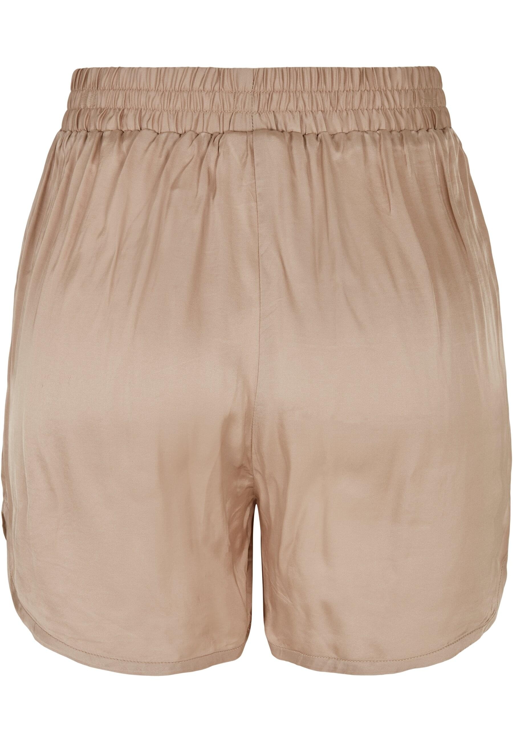 URBAN CLASSICS Shorts "Urban Classics Damen Ladies Viscose Satin Resort Sho günstig online kaufen