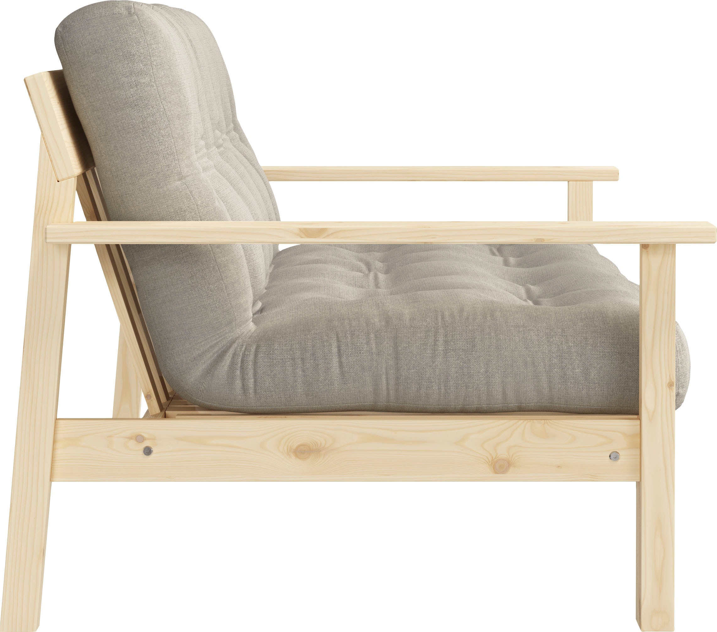 Karup Design Schlafsofa »Unwind«, Mit Holzstruktur, inkl. Futonmatratze, Liegefläche 130x190 cm