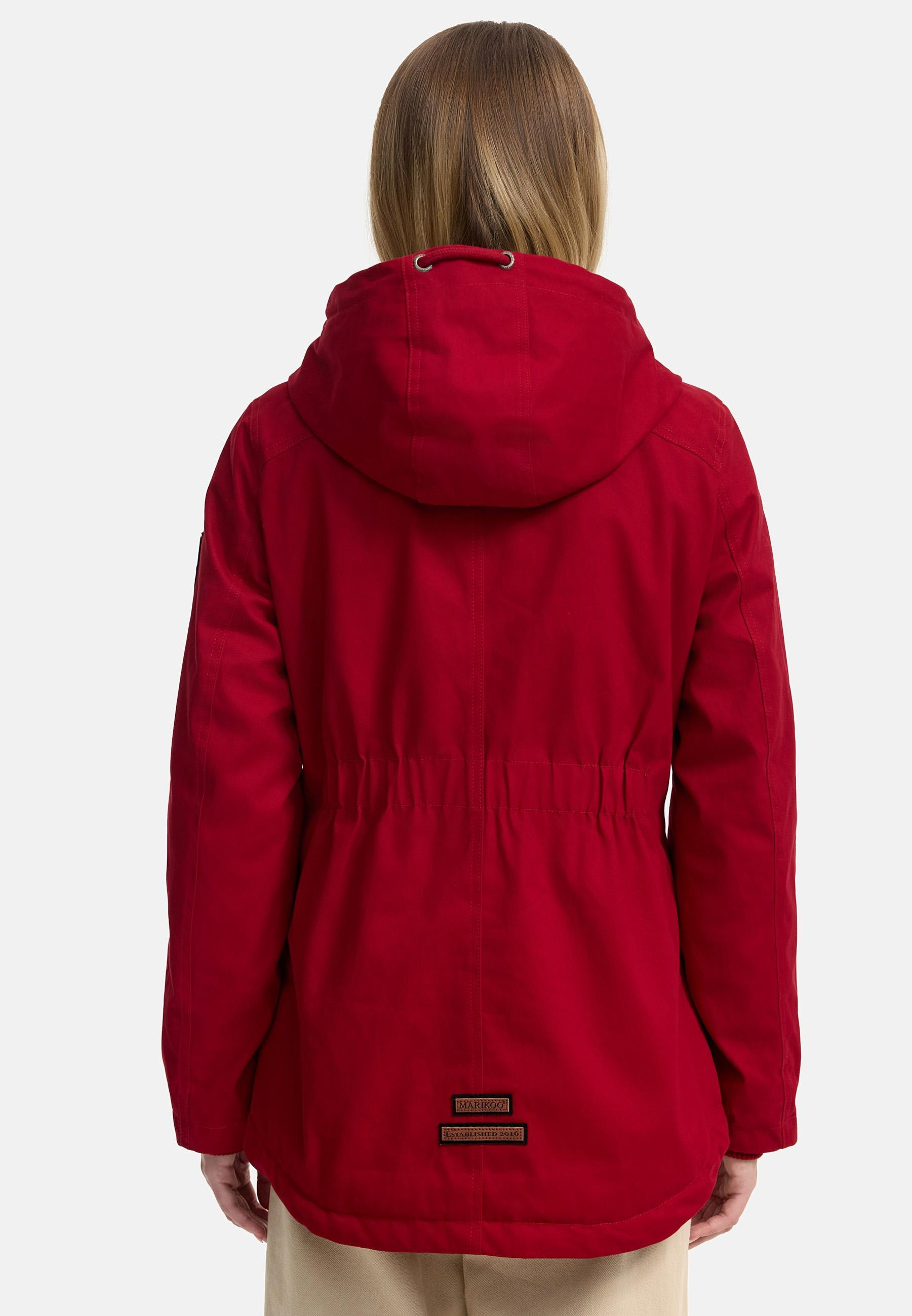 Marikoo Winterjacke »Bikoo«, mit Kapuze, sportliche Damen Outdoor Baumwolljacke mit Kapuze