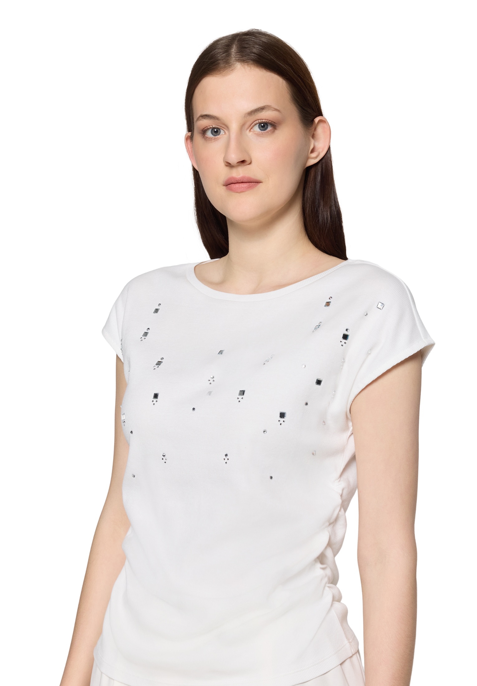 Betty Barclay Kurzarmshirt »Damen mit Rippenstruktur« 1 tlg.