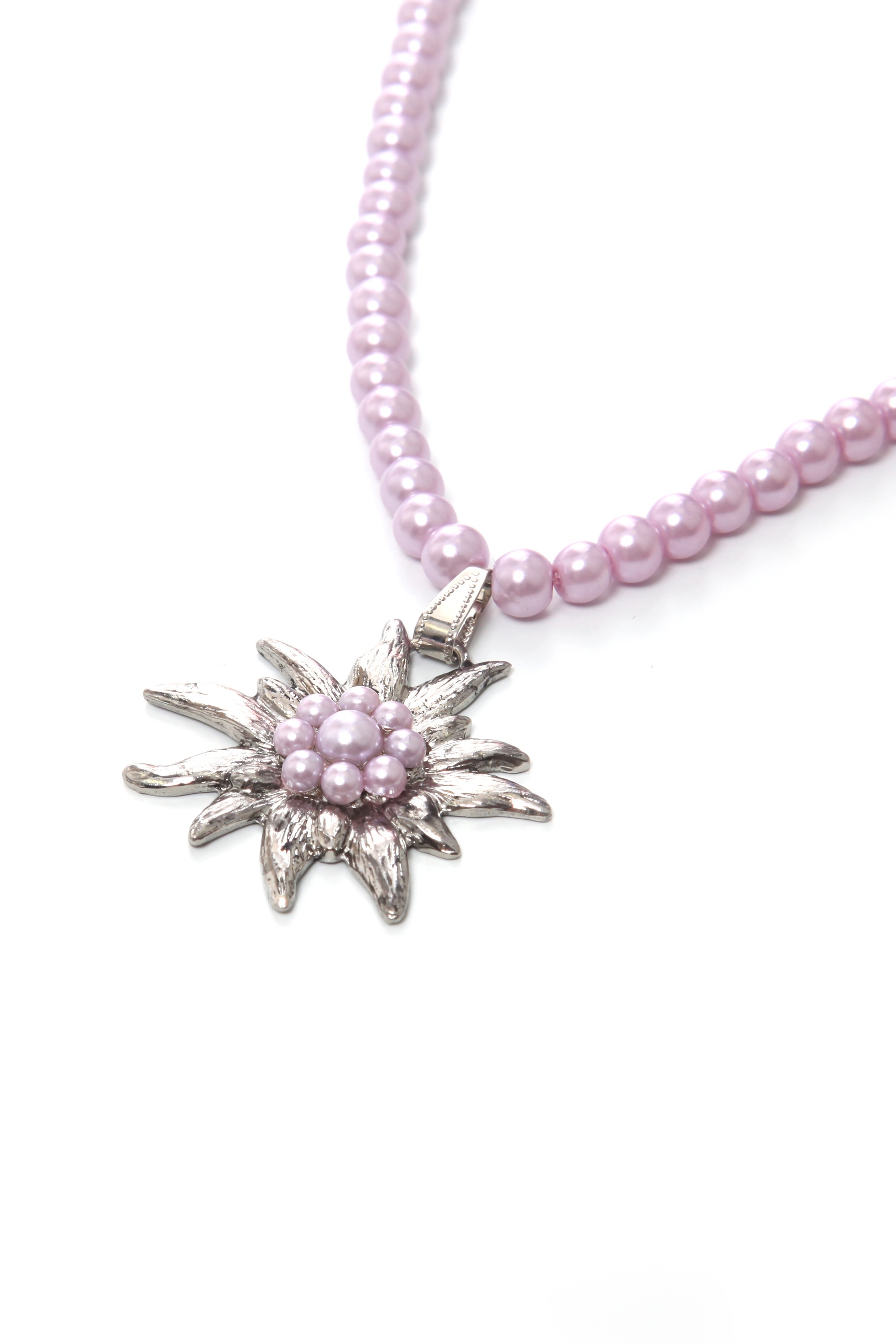 Thumbnail - Allgäu Rebell Kette mit Anhänger "Trude", Glasperlenkette
