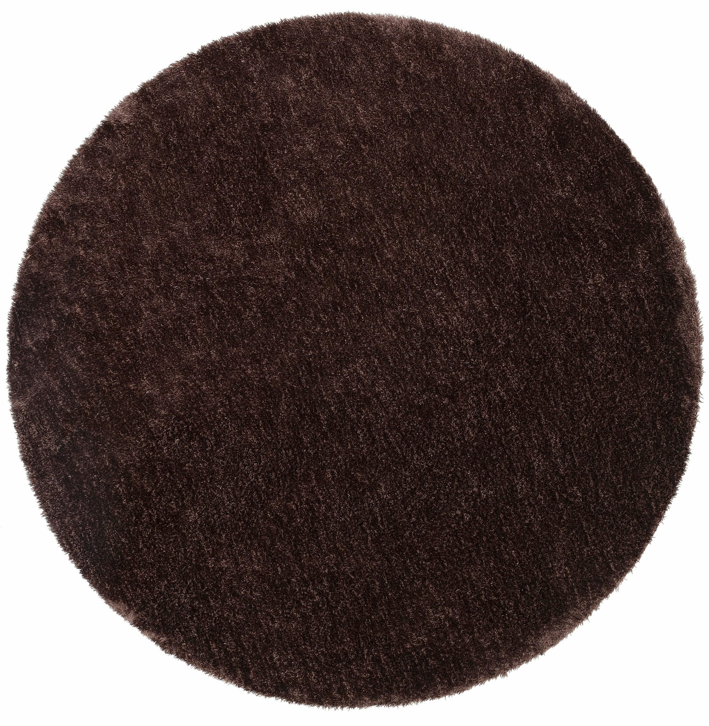 Thumbnail - Bruno Banani Hochflor-Teppich "Dana Teppich, Kundenliebling", rund, 30 mm Höhe, unifarben, Mikrofaser Teppiche, Wohnzimm...