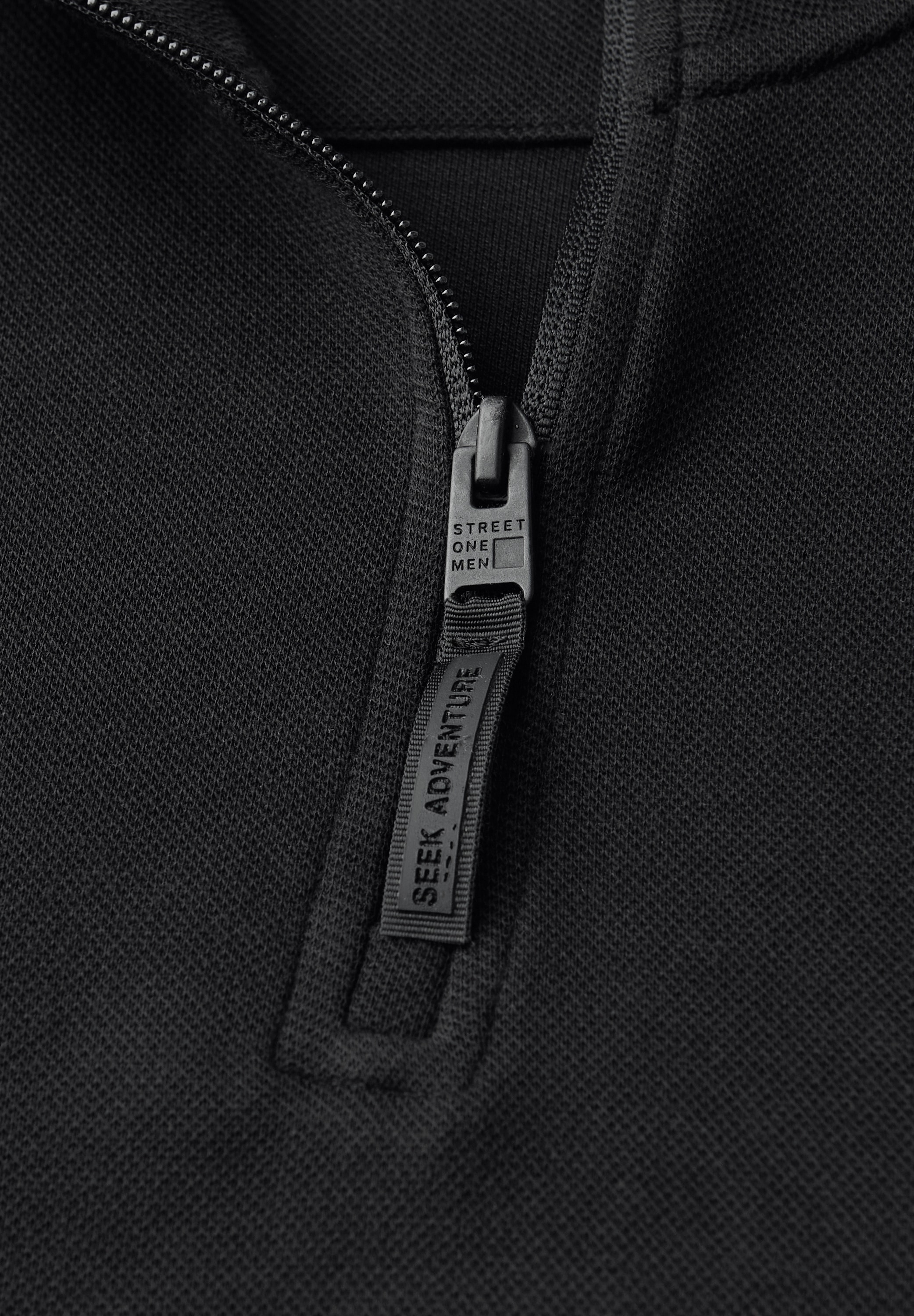 STREET ONE MEN Rollkragenpullover im soften Baumwoll-Mix