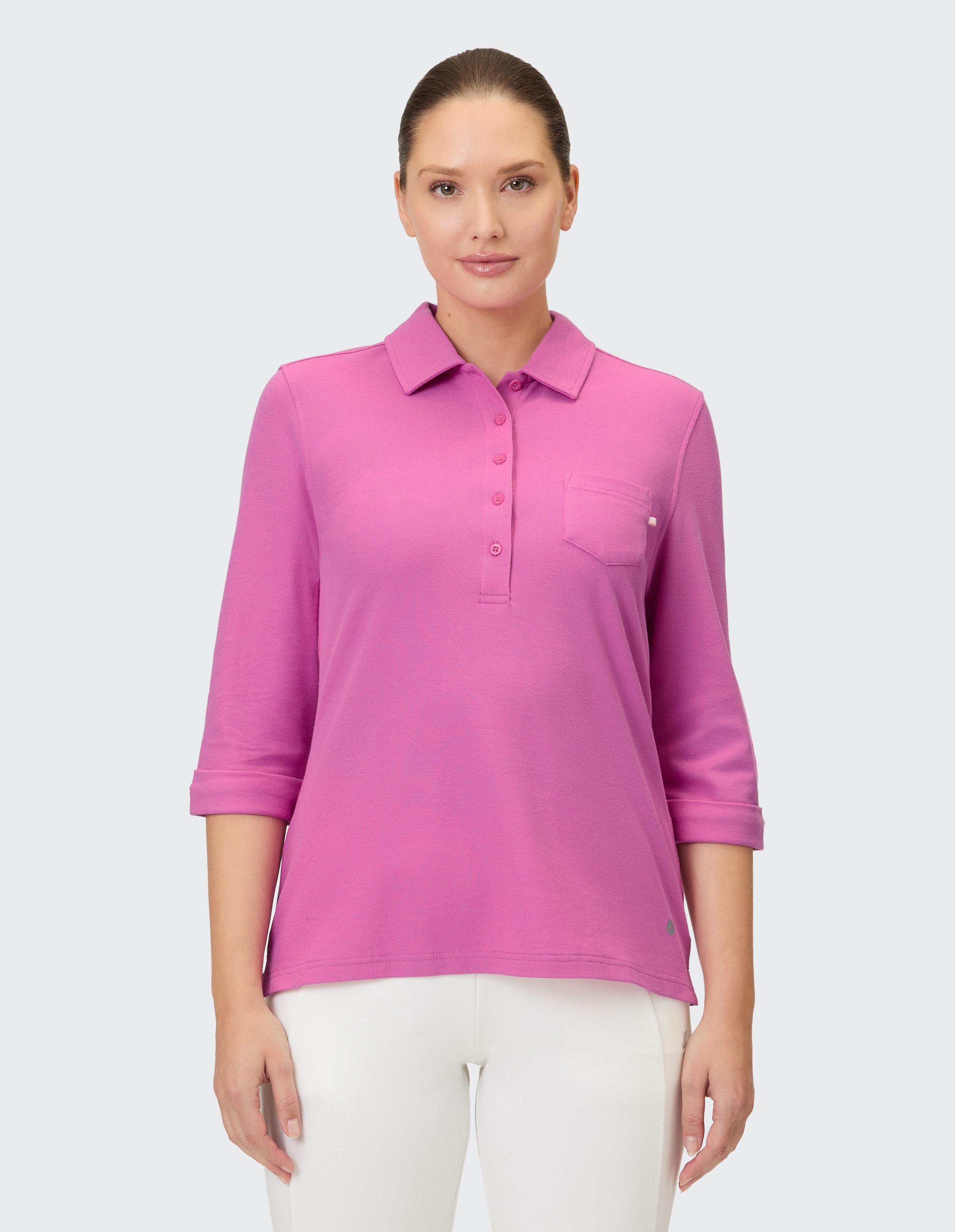 Joy Sportswear "POLOSHIRT GISELE" aus Baumwolle und Polyester, erhältlich in den Größen 36 bis 48