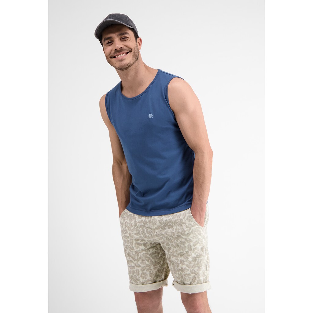 LERROS Muskelshirt »LERROS Tanktop mit Palmenprint« LERROS Muskelshirt »LERROS Tanktop mit Palmenprint«