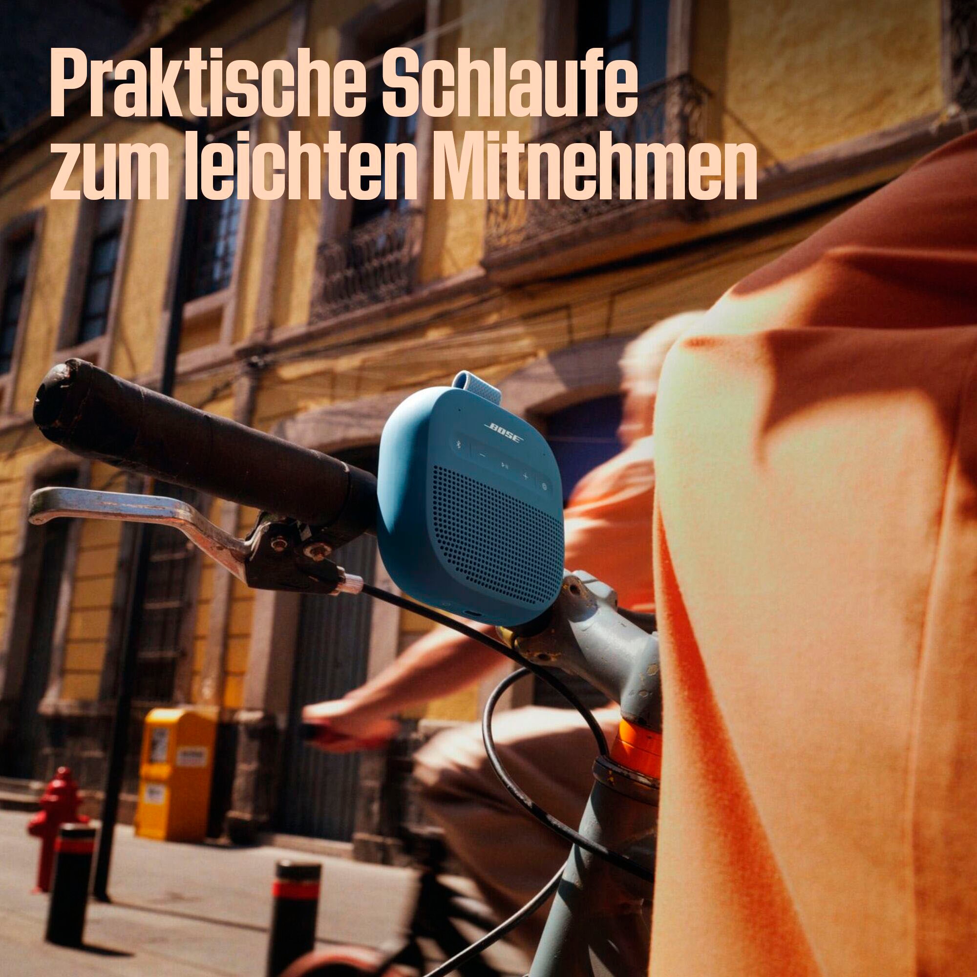 Bose Portable-Lautsprecher »SoundLink Micro (2. Gen.)« Stereo (Bluetooth App-Steuerung | Equalizer | Kabellos | Lautstärkeanpassung | PARTYCAST TECHNOLOGIE )