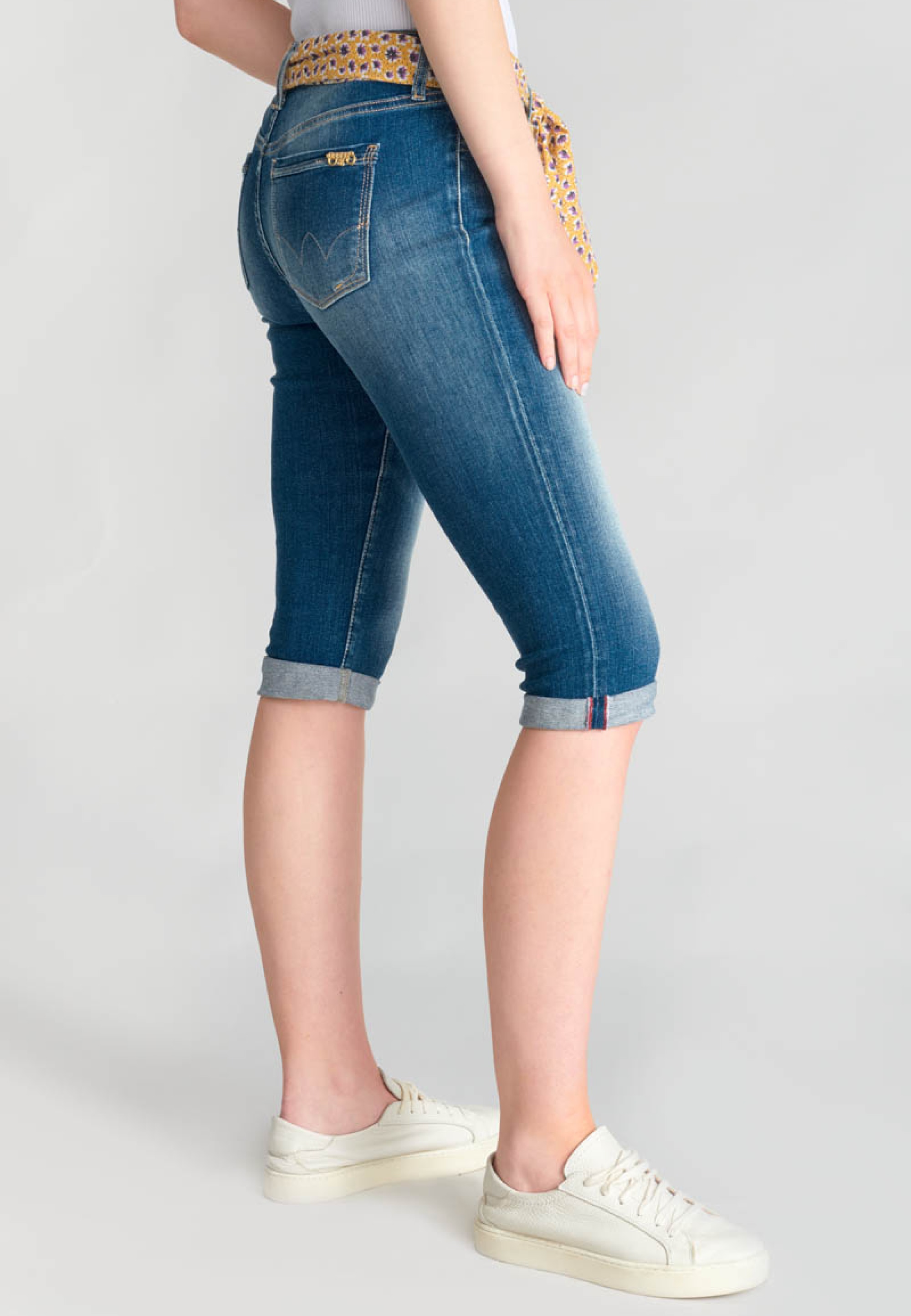 Le Temps Des Cerises Shorts »AROL«, Corsair cropped of jeans AROL