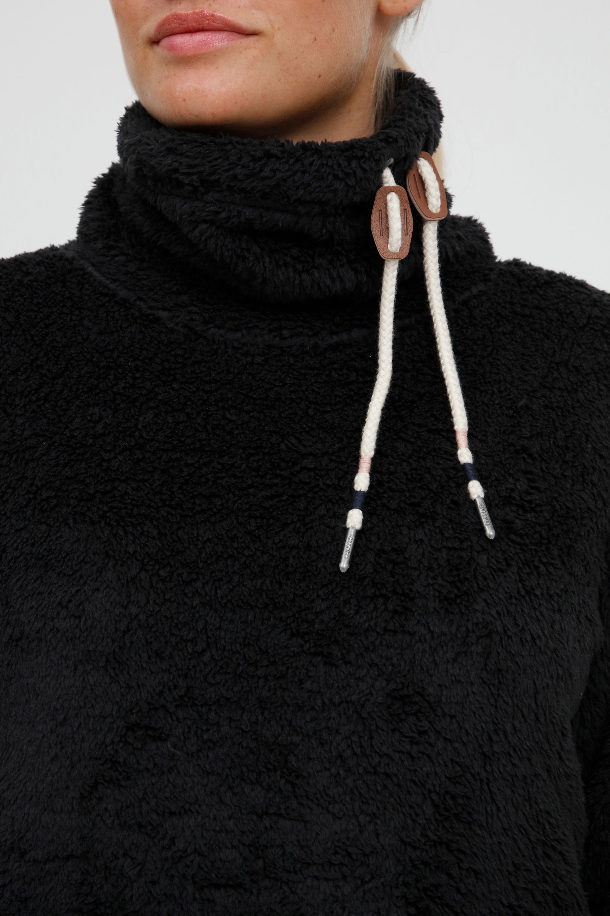 OXMO Trainingspullover »Fleecepullover OXAnnika«