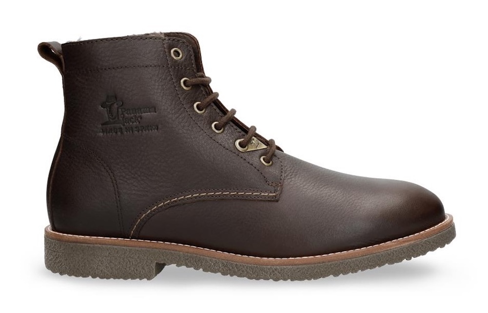 Panama Jack Winterboots »Glasgow Igloo«, Schnürboots, Winterstiefelette, Casual-Boots mit Lammfellfutter