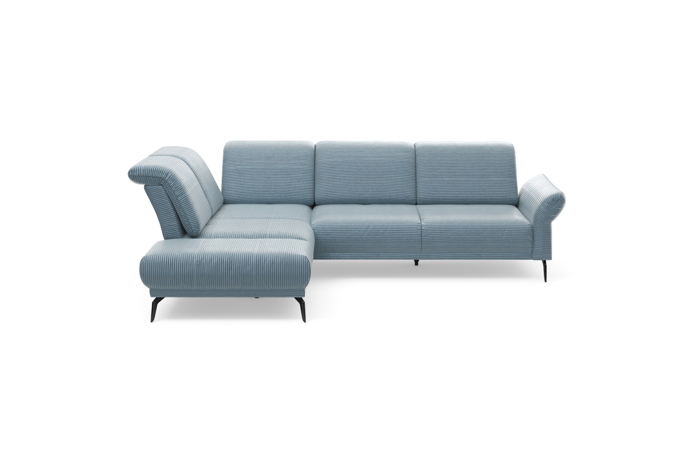 INOSIGN Ecksofa "Coco L-Form" Sitztiefen-, Arm- und Kopfteilverstellung, Co günstig online kaufen