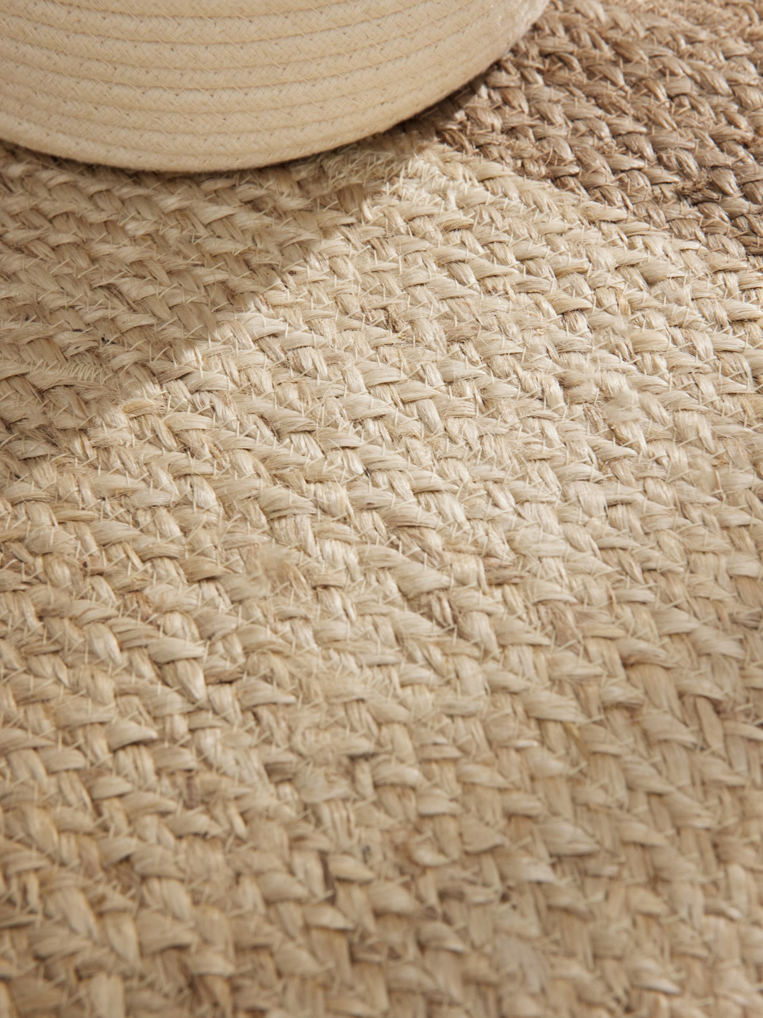 HANSE Home Teppich »Jutta Juteteppich«, rund, 9 mm Höhe, 100% Jutefaser, Natur, Wohnzimmer, Esszimmer, Flur, Boho, Skandi