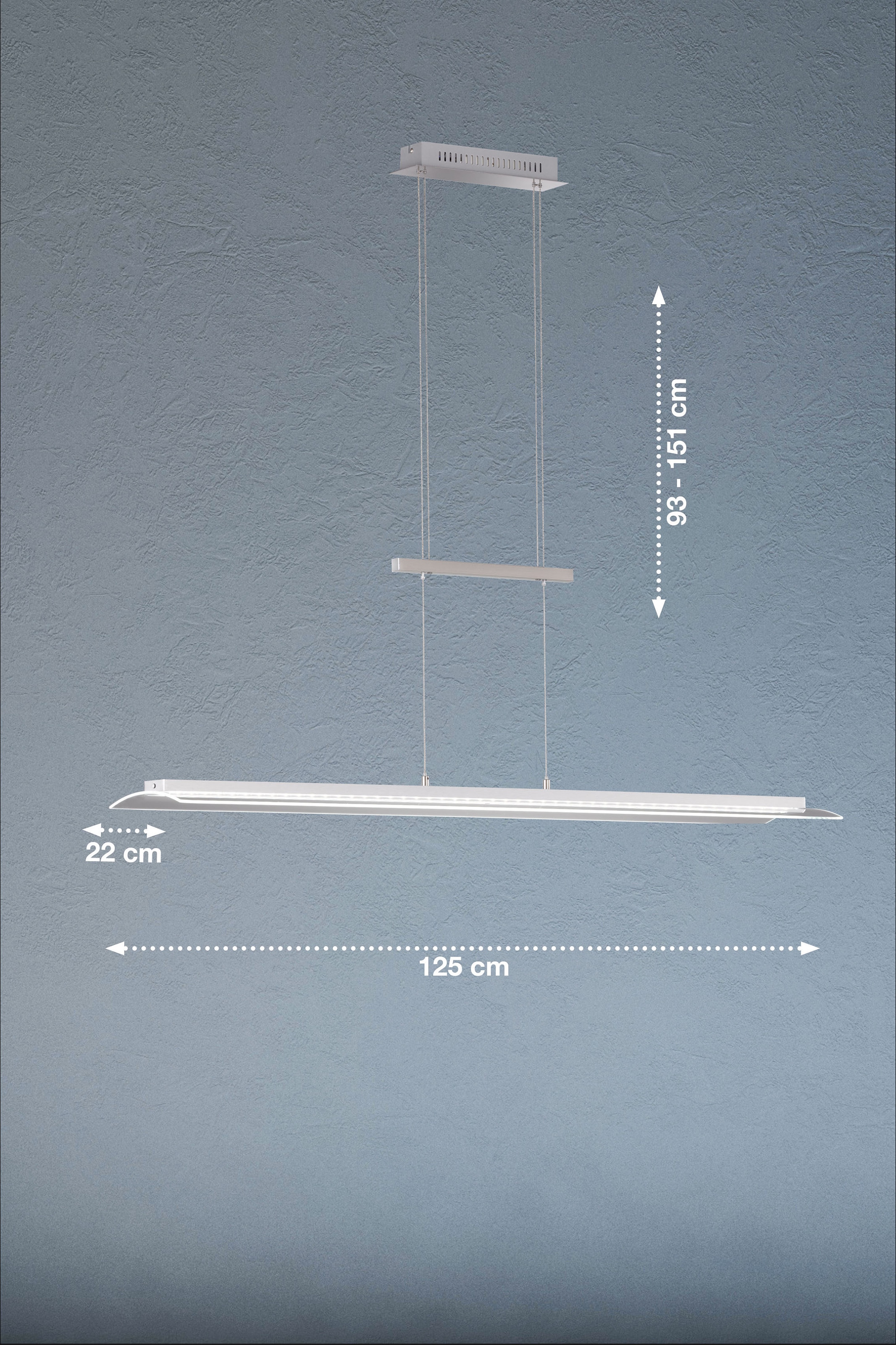 FISCHER & HONSEL LED Pendelleuchte »Nana«, 1 flammig, Leuchtmittel LED-Modul | LED fest integriert