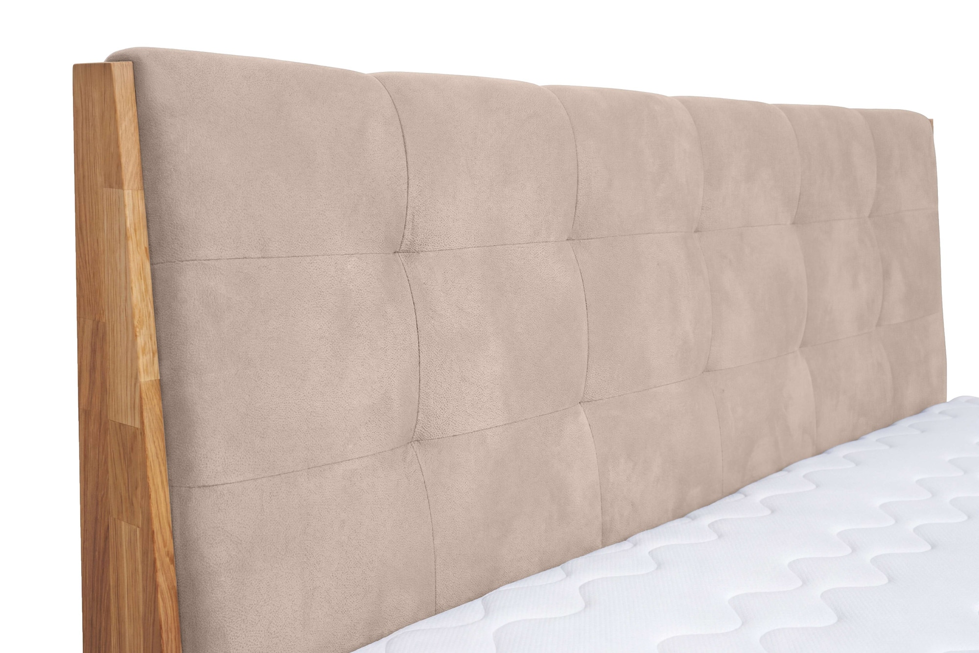 OTTO home Boxspringbett »Alleea, Doppelbett, Polsterbett, Federkernbett, Komforbett, 160/180 cm« inkl. Topper, zwei Bettkästen, Taschen-Federkernmatratze, Härtegrad 3