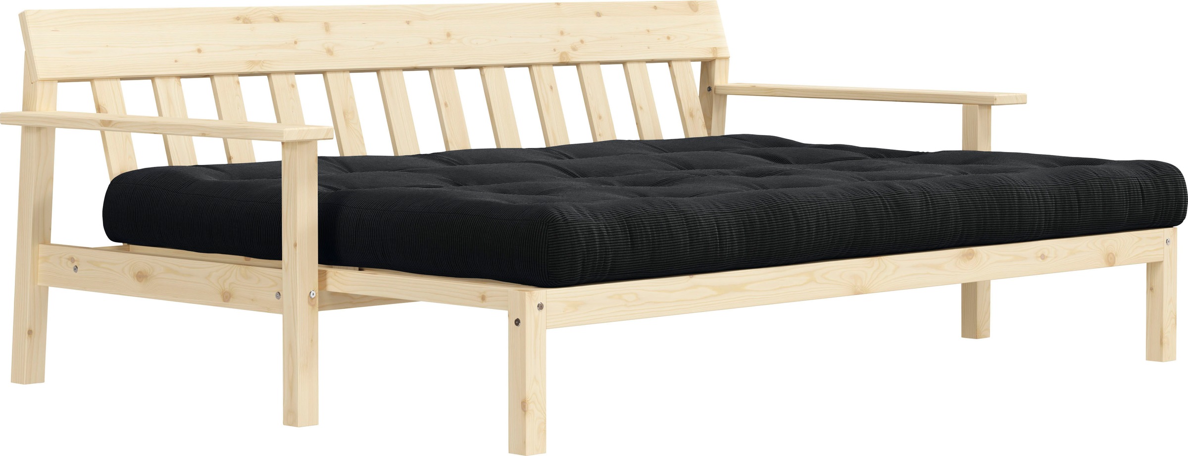 Karup Design Schlafsofa »Unwind«, Mit Holzstruktur, inkl. Futonmatratze, Liegefläche 130x190 cm