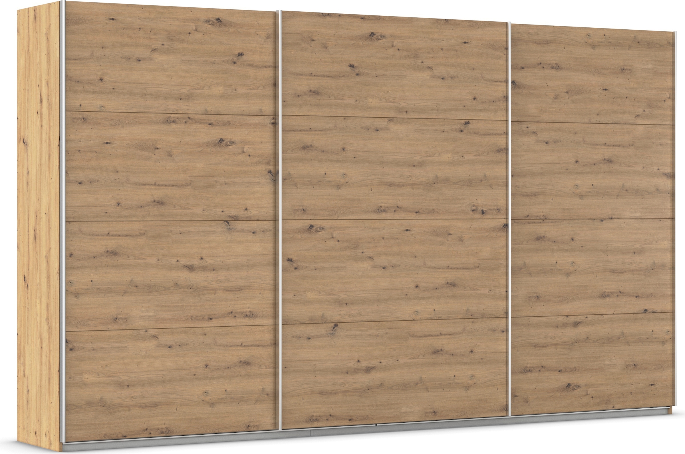 OTTO home Schwebetürenschrank "Kleiderschrank Schrank Garderobe AGORDO mit Dekor- oder Hochglanzfront" Breiten 203/271/315/360 cm in drei Griff-Farben - NEU: Farbe SCHWARZ, in 4 Breiten und 2 Höhen MADE IN GERMANY