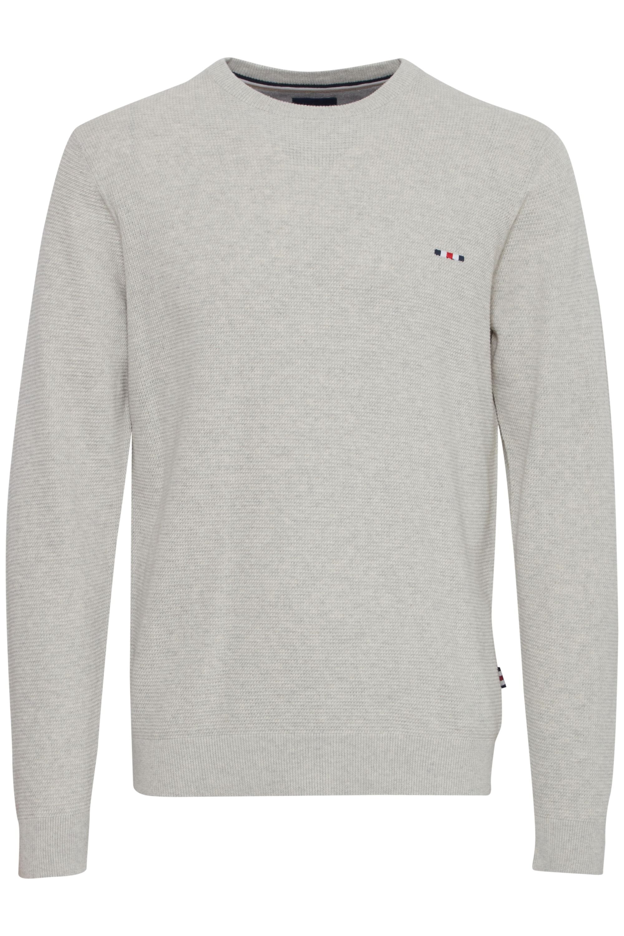 FQ1924 Strickfleece-Pullover "Strickpullover FQKYLE structure crewneck knit günstig online kaufen