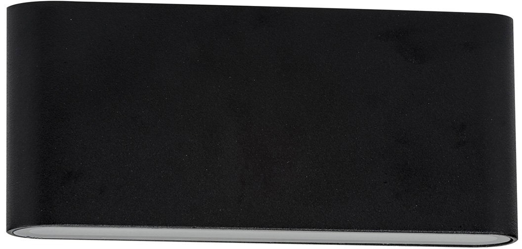 HAVIT LIGHTING LED Außen-Wandleuchte "LISSE", Energieeffizienz: G (A-G), schwarz, 2, H: 9cm, 1 Stk., Leuchten
