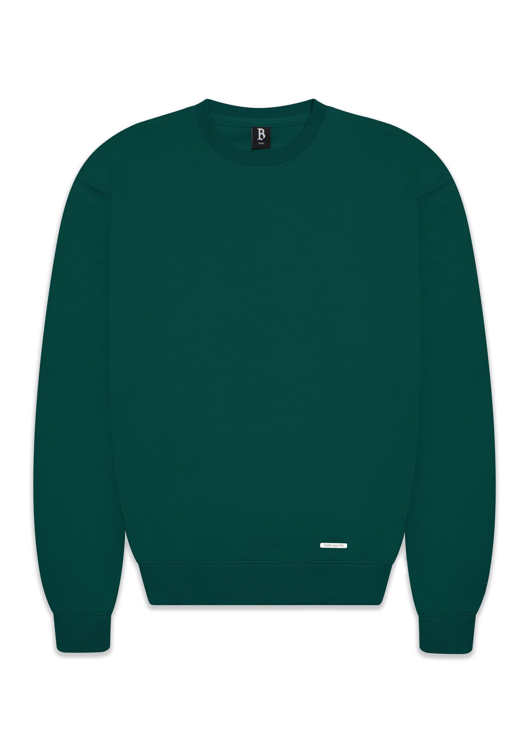 Dropsize Rundhalspullover "Dropsize Herren Super Heavy Blank Sweater" 1 Stk günstig online kaufen