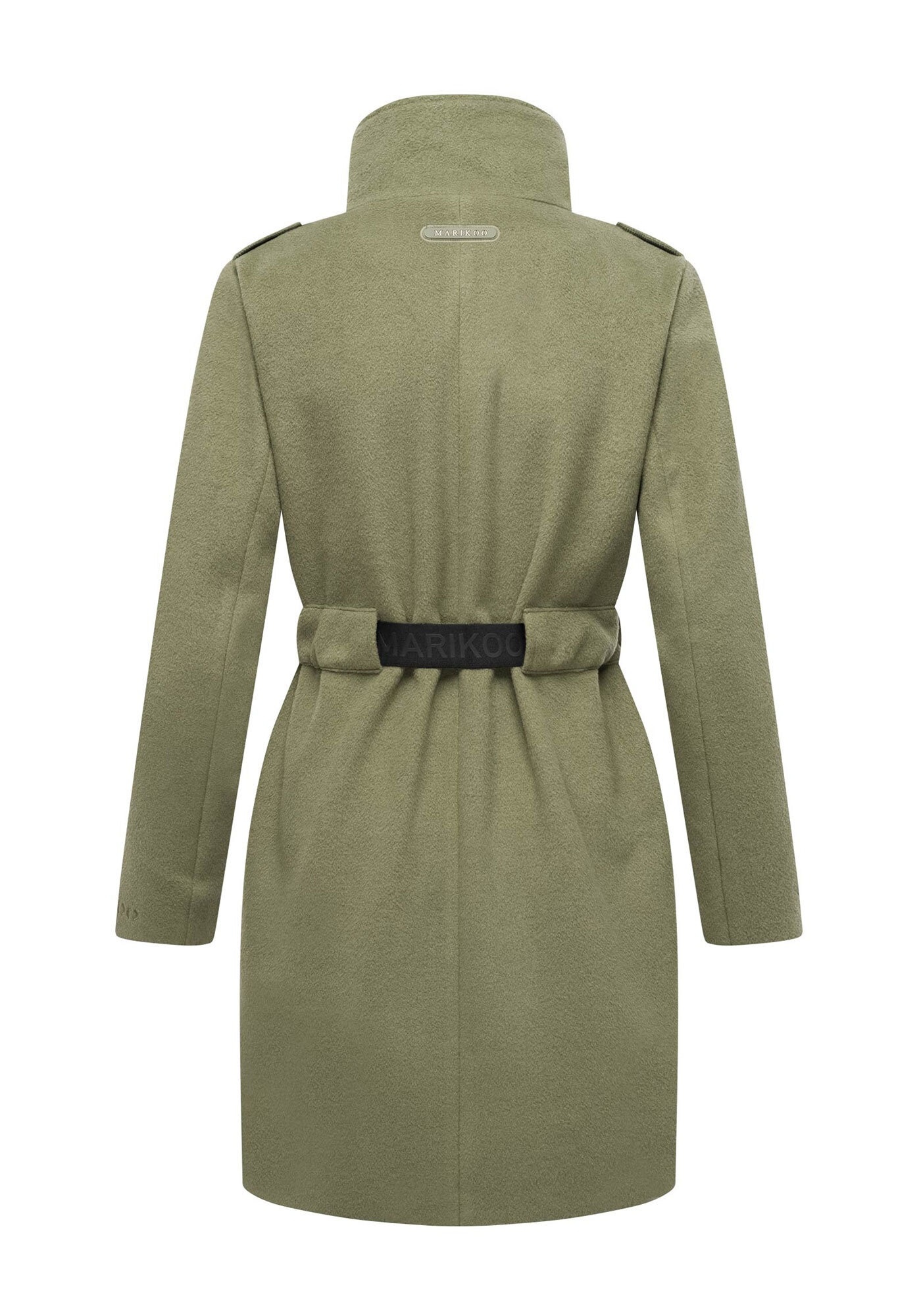 Marikoo Tanokoo Short Coat Green Size L 3