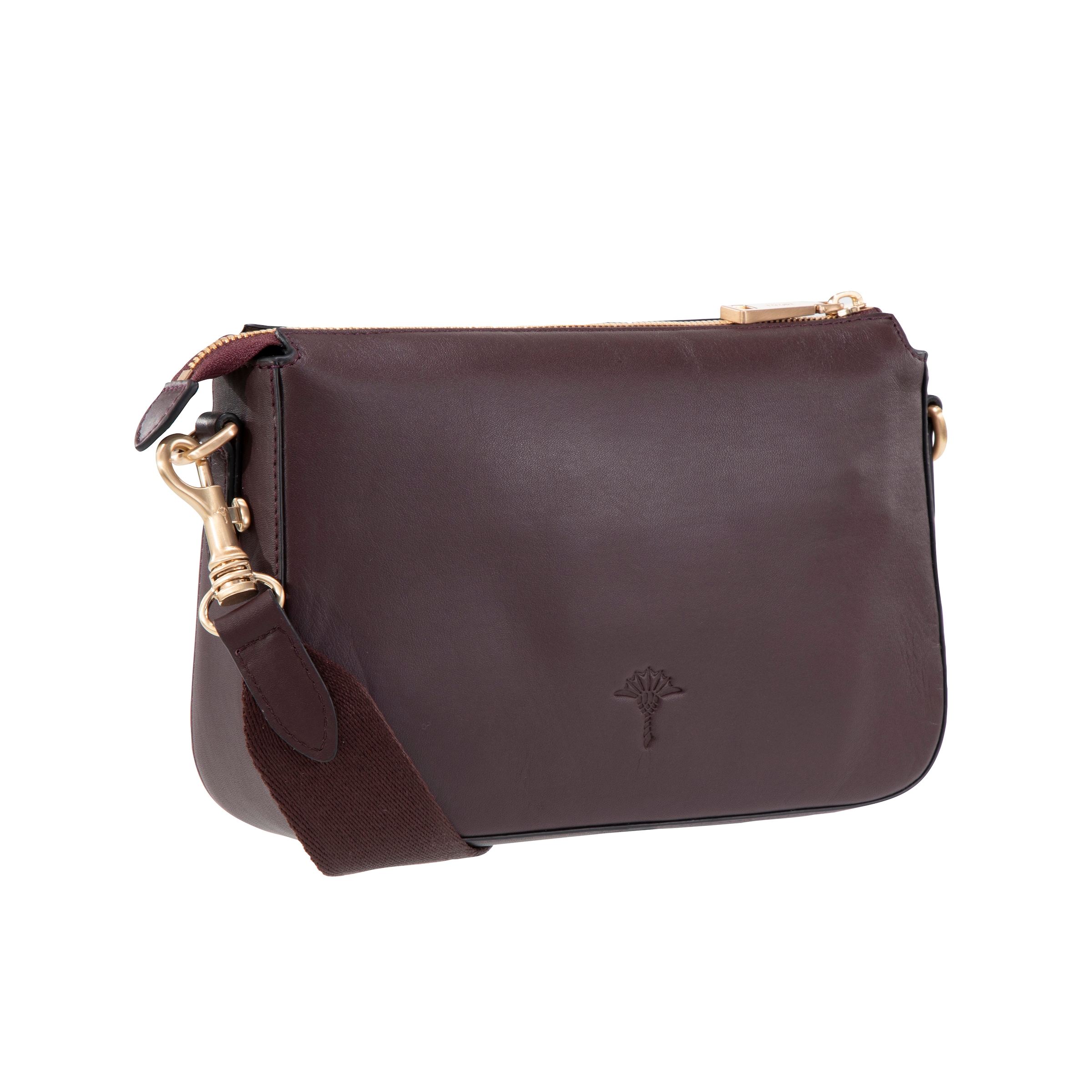 JOOP! Umhängetasche »sofisticato 1.0 jasmina shoulderbag shz« Damen Handtasche, Schultertasche mit Logoprägung