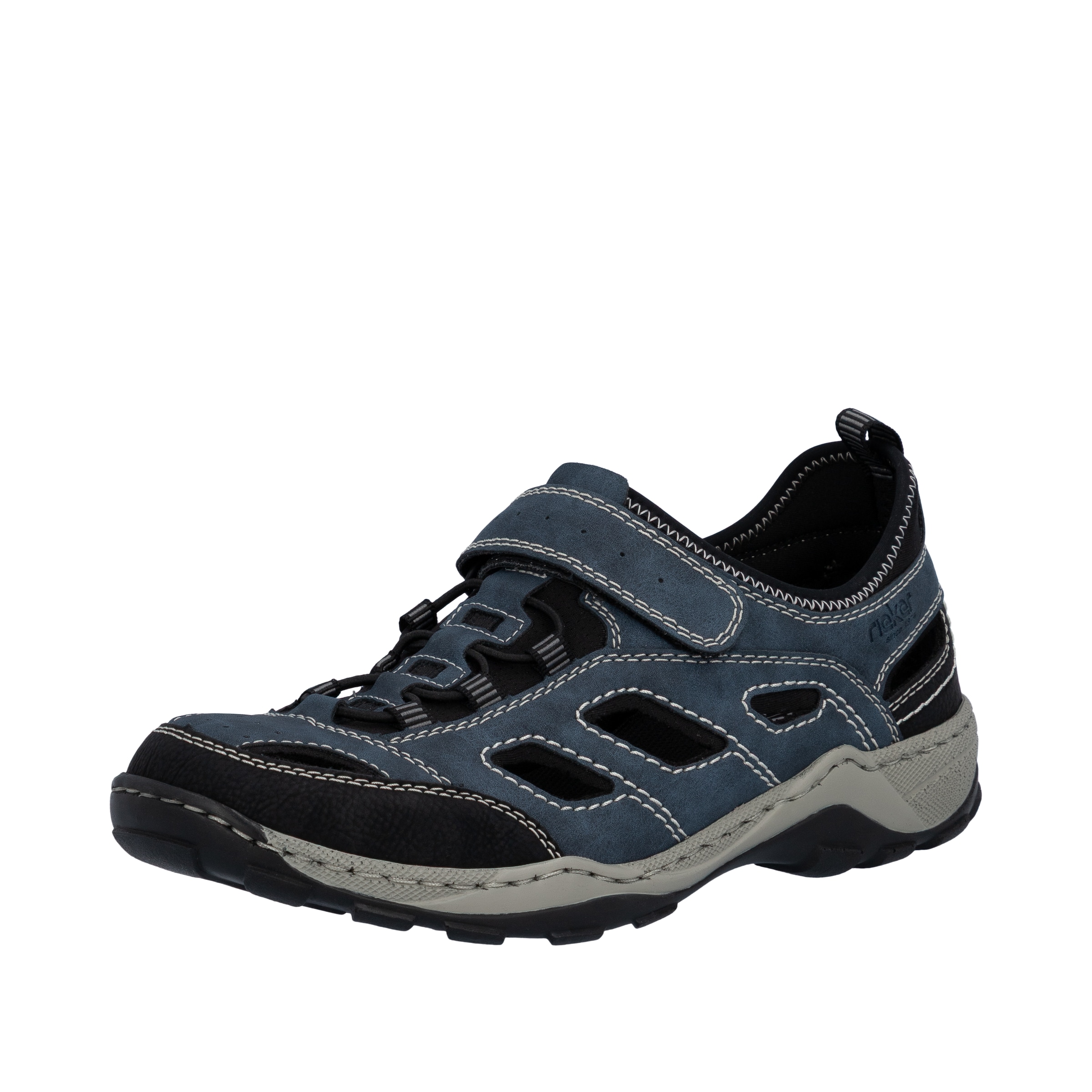 Rieker Schlupfschuh, Trekkingschuh, Outdoorschuh mit Klettriegel