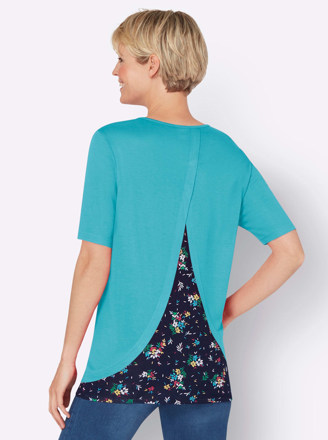 Classic Basics 2-in-1-Shirt "2-in-1-Shirt" 1 Stk. tlg. günstig online kaufen