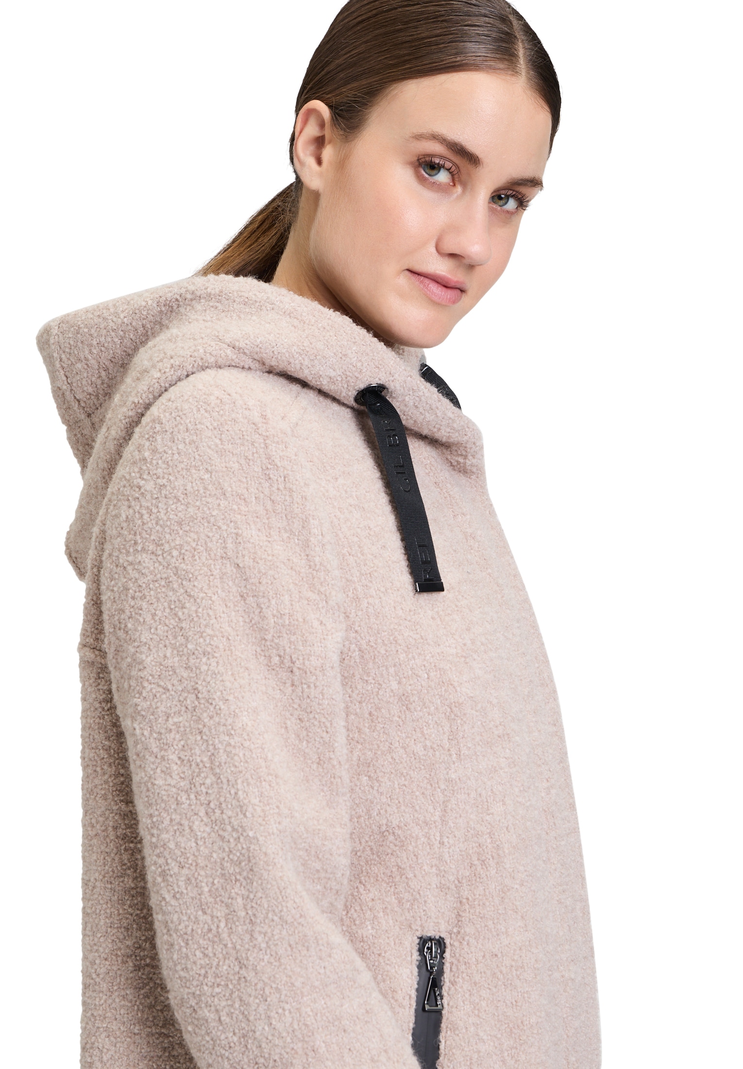 Gil Bret Wolljacke »Damen mit Kapuze« mit Kapuze