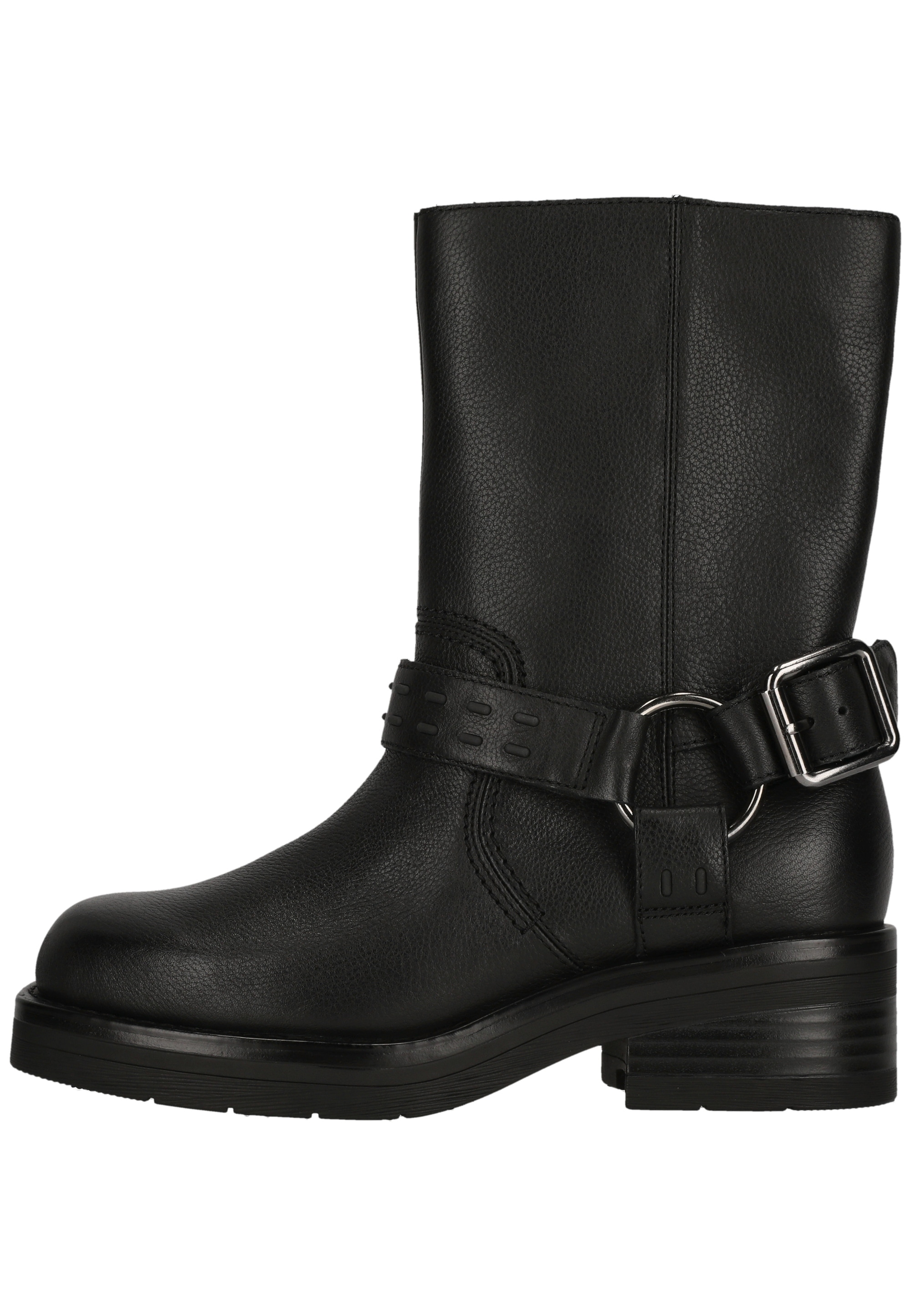 Clarks Stiefel »Rebelle Up Black Leather«  mit herausnehmbarem Contour-Cushion-Fußbett