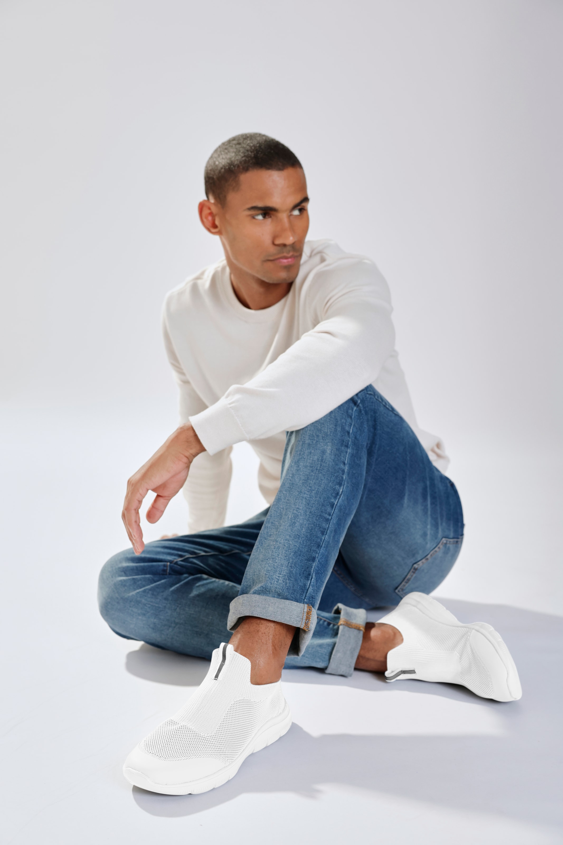 John Devin Slip-On Sneaker, Slipper, Freizeitschuh, Sneaker mit ultraleichter Sohle Unisex VEGAN
