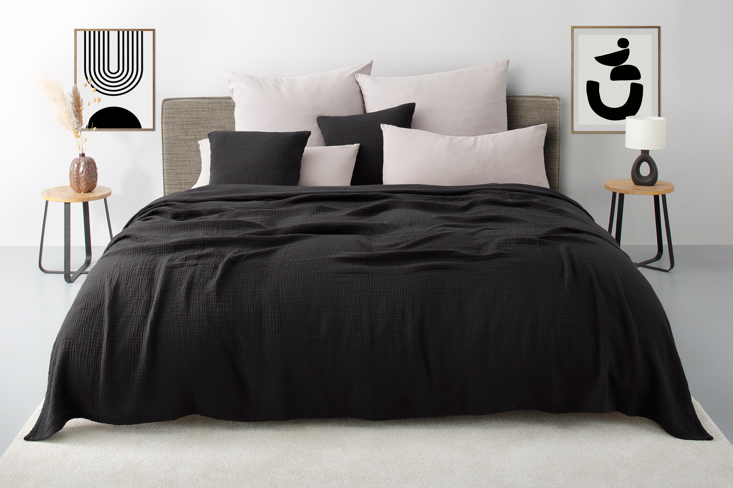 Thumbnail - OTTO home Kissenbezug "Bailee" weiche Musselin Qualität, viele Farben erhältlich, Bezug in 50x50 cm