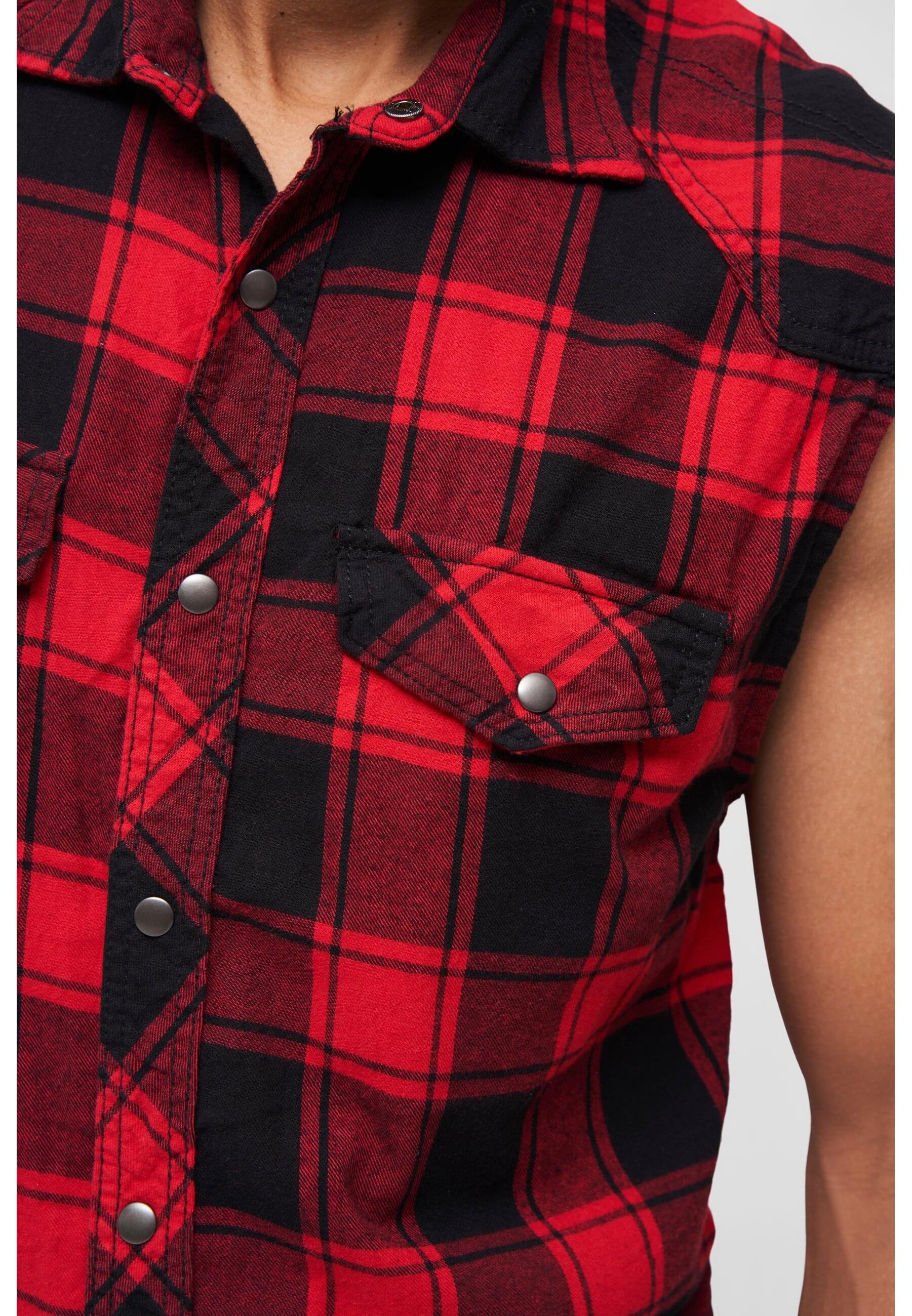 Brandit Jerseyweste »Brandit Herren Checkshirt Sleeveless«, (1 tlg.)