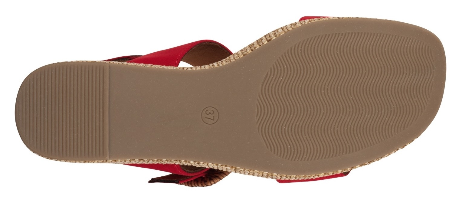 MARCO TOZZI Keilsandalette, Sommerschuh, Riemchensandale mit Feel Me-Ausstattung