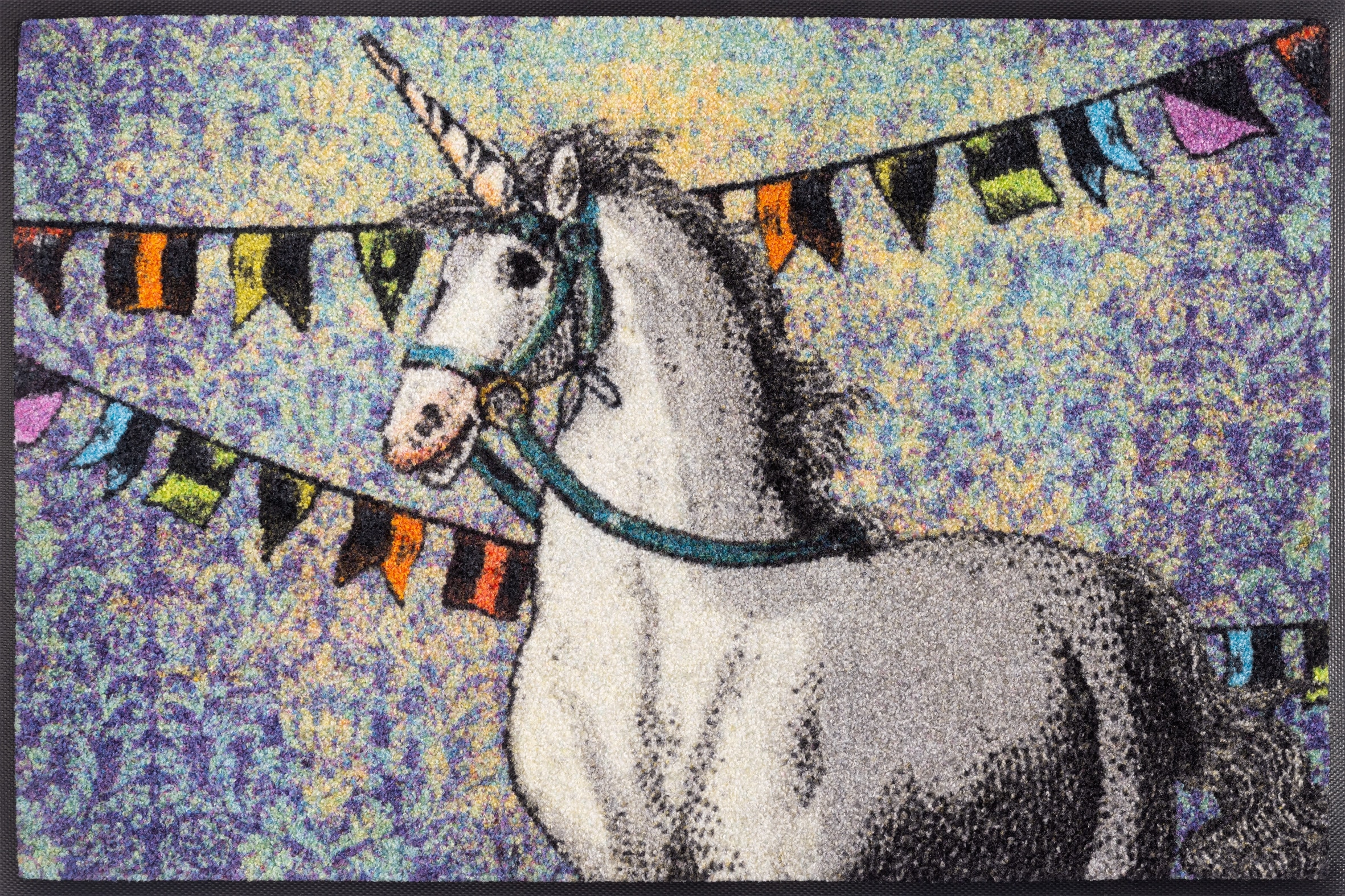 wash+dry by Kleen-Tex Fußmatte "Unicorn" rechteckig 7 mm Höhe günstig online kaufen