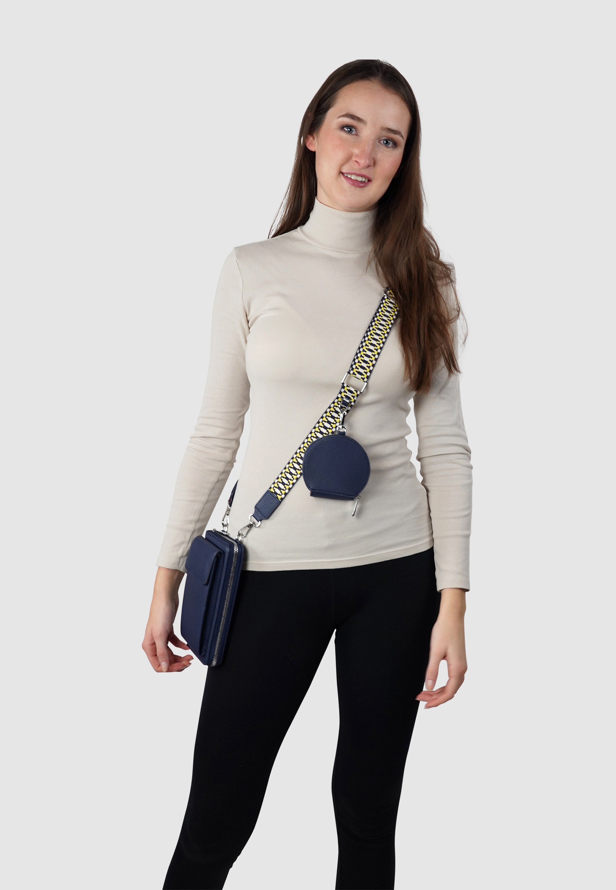 Emma & Kelly Handytasche »KEEKEE«, (2 tlg.), mit praktischer Minitasche