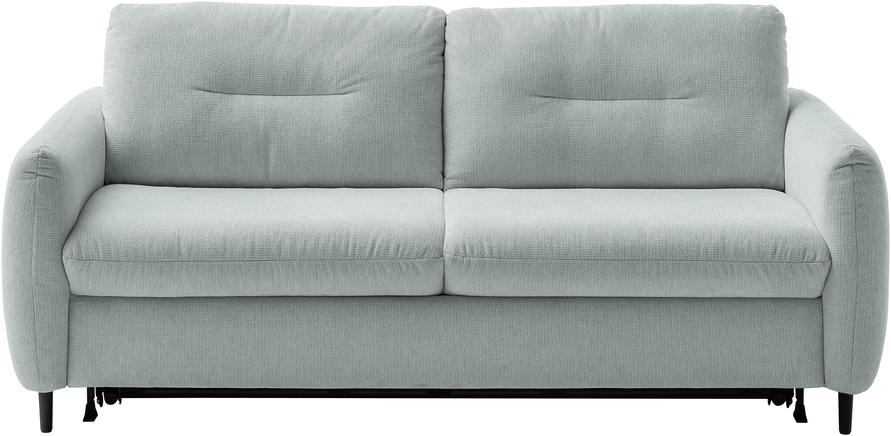 Home affaire 3-Sitzer "Clevina, Dauerschlafsofa mit Kaltschaummatratze, Breite 216 cm" Sofa & Bett in einem – kinderleicht ausklappbar & freistellbar im Raum