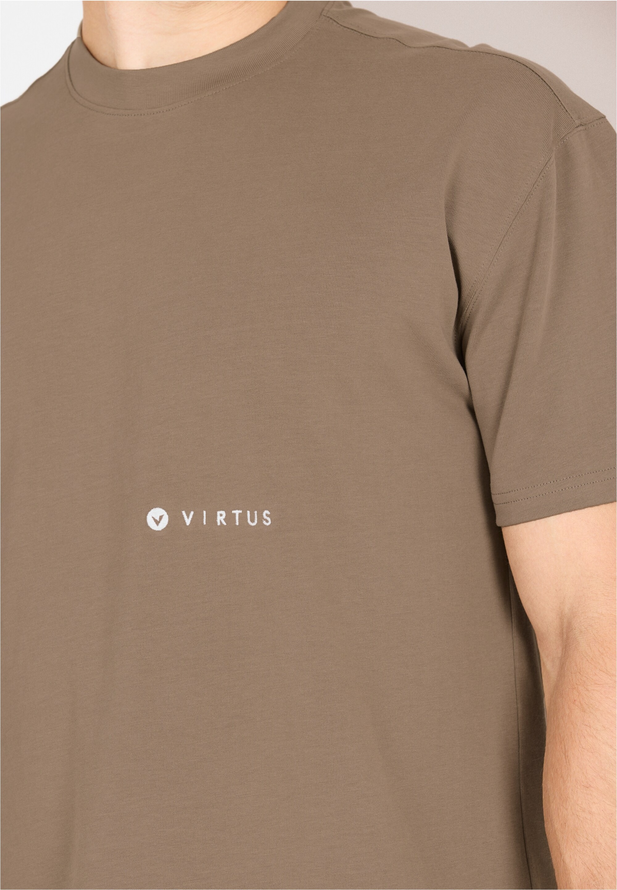 Virtus Josephy Functional Shirt Brown M 3