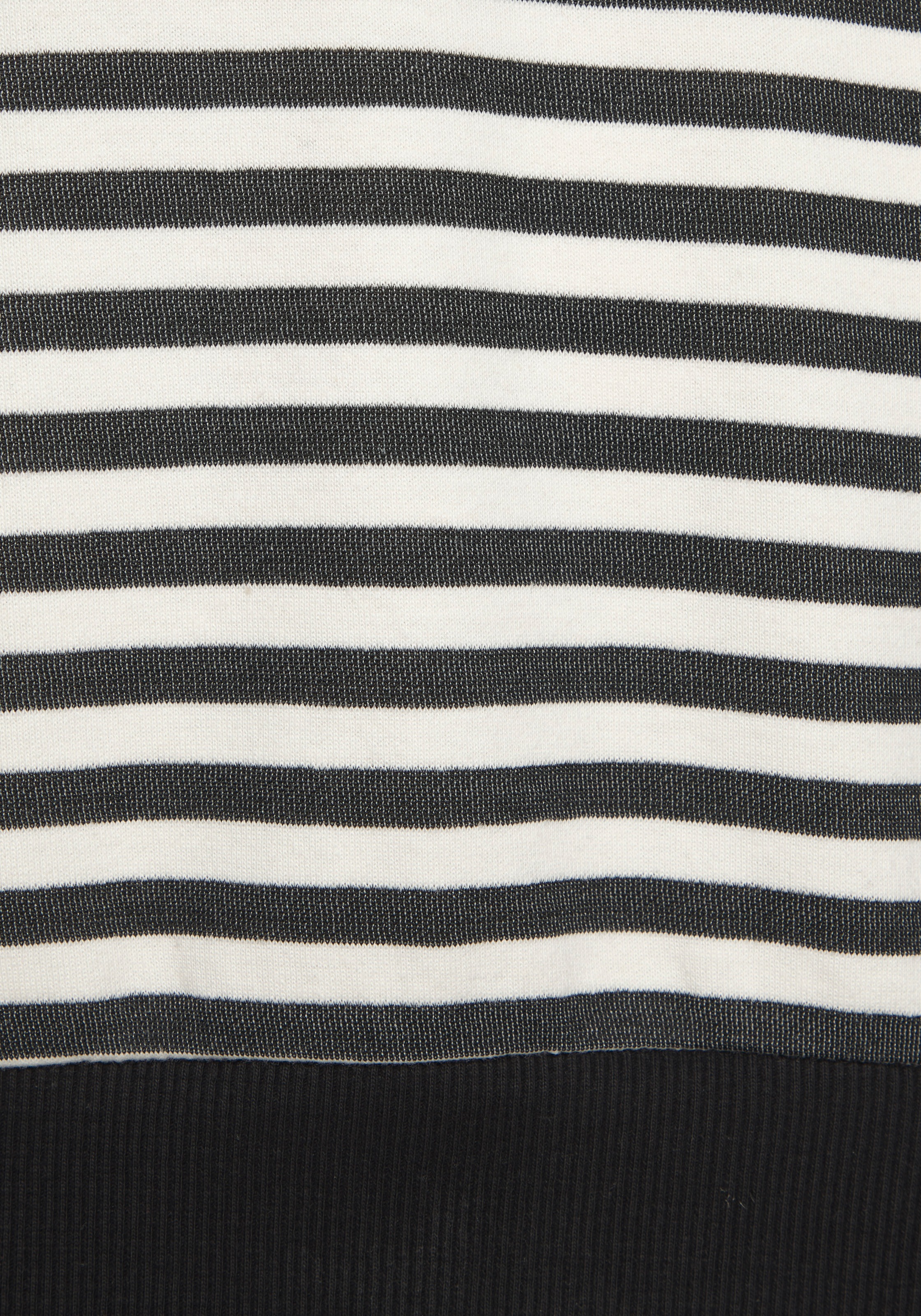 H.I.S Kapuzenpullover im Streifenlook mit großen Print, Loungewear