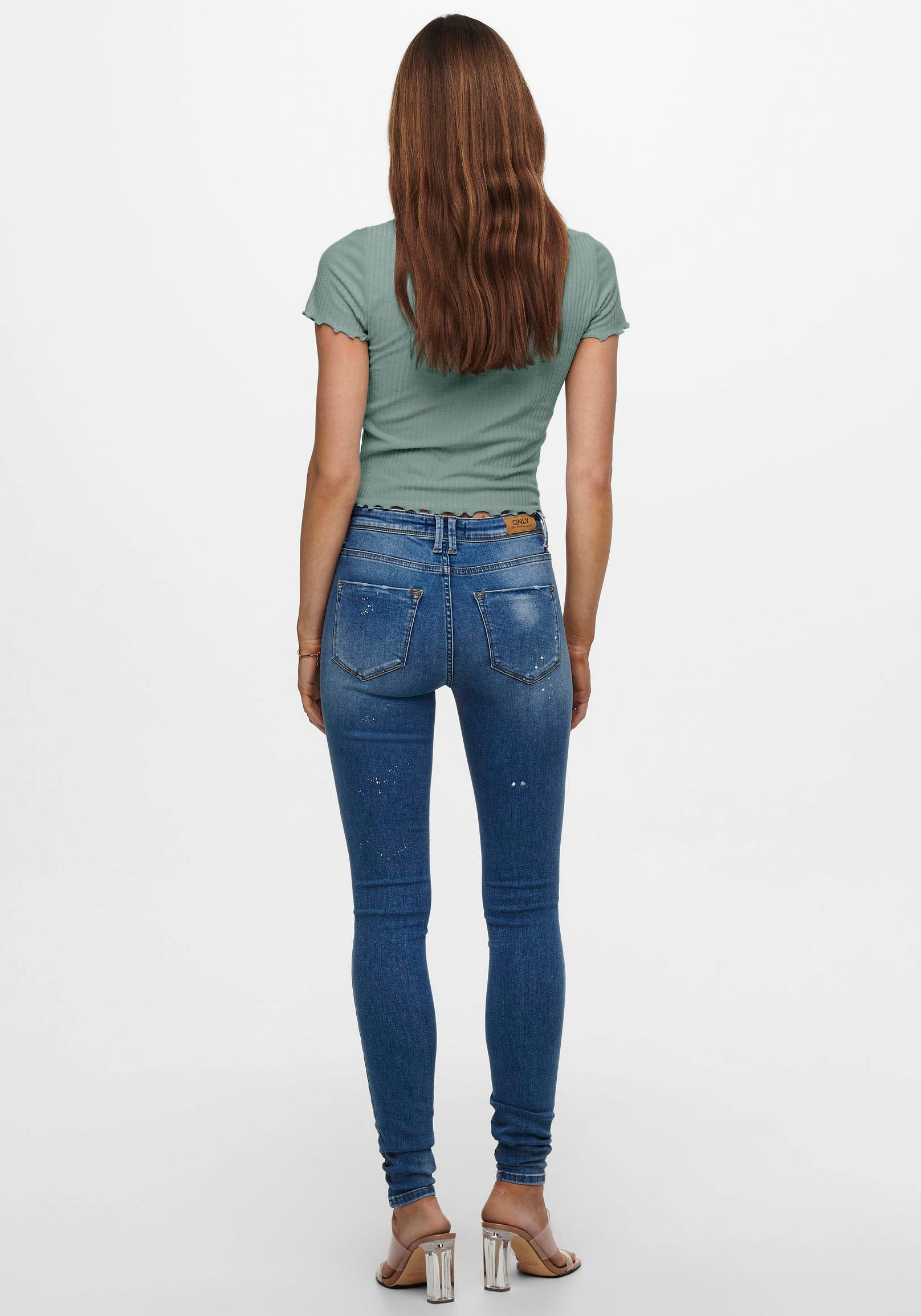 ONLY Rundhalsshirt »ONLEMMA S/S SHORT TOP NOOS JRS«