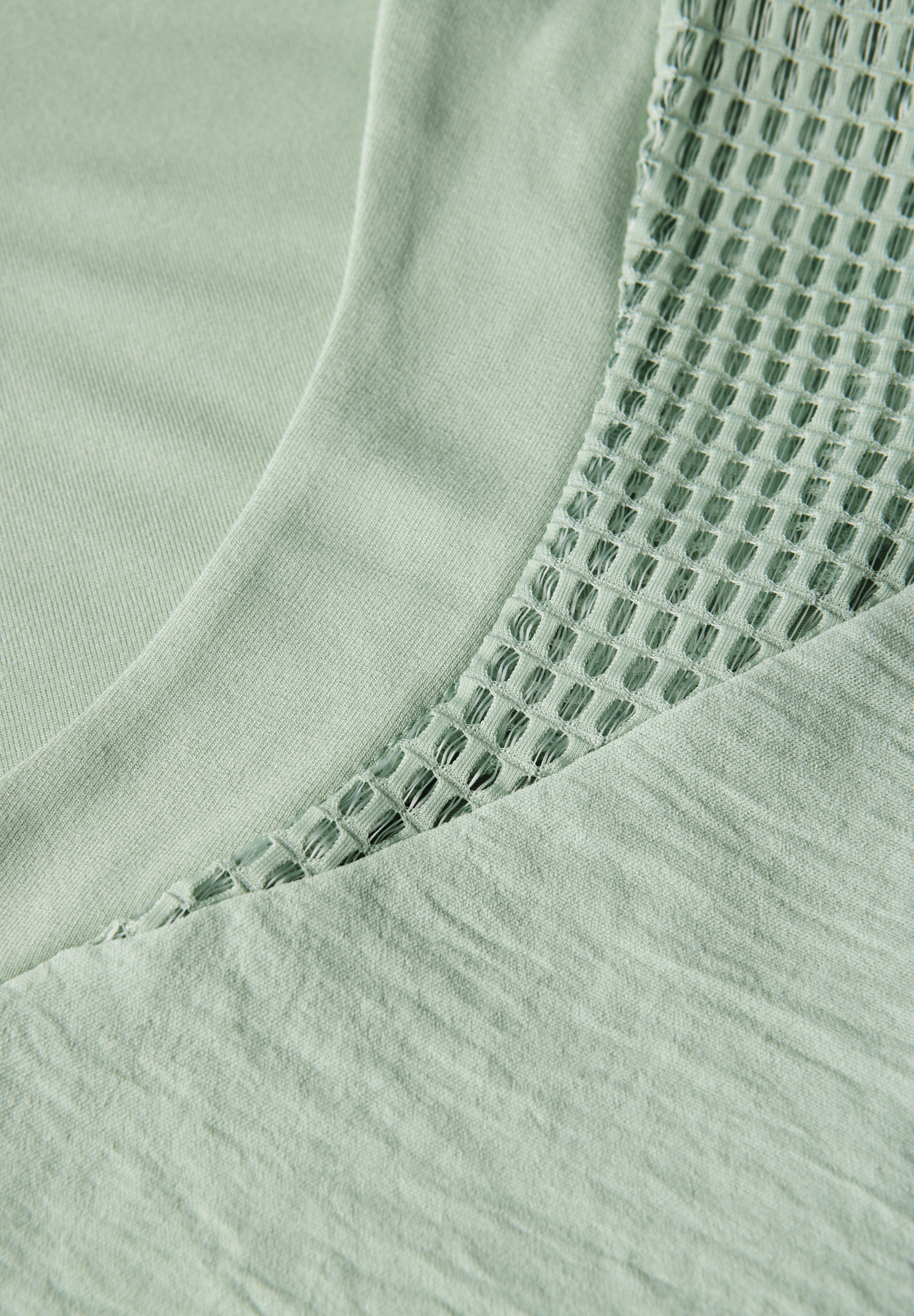 STREET ONE Shirttop, mit Mesh-Details