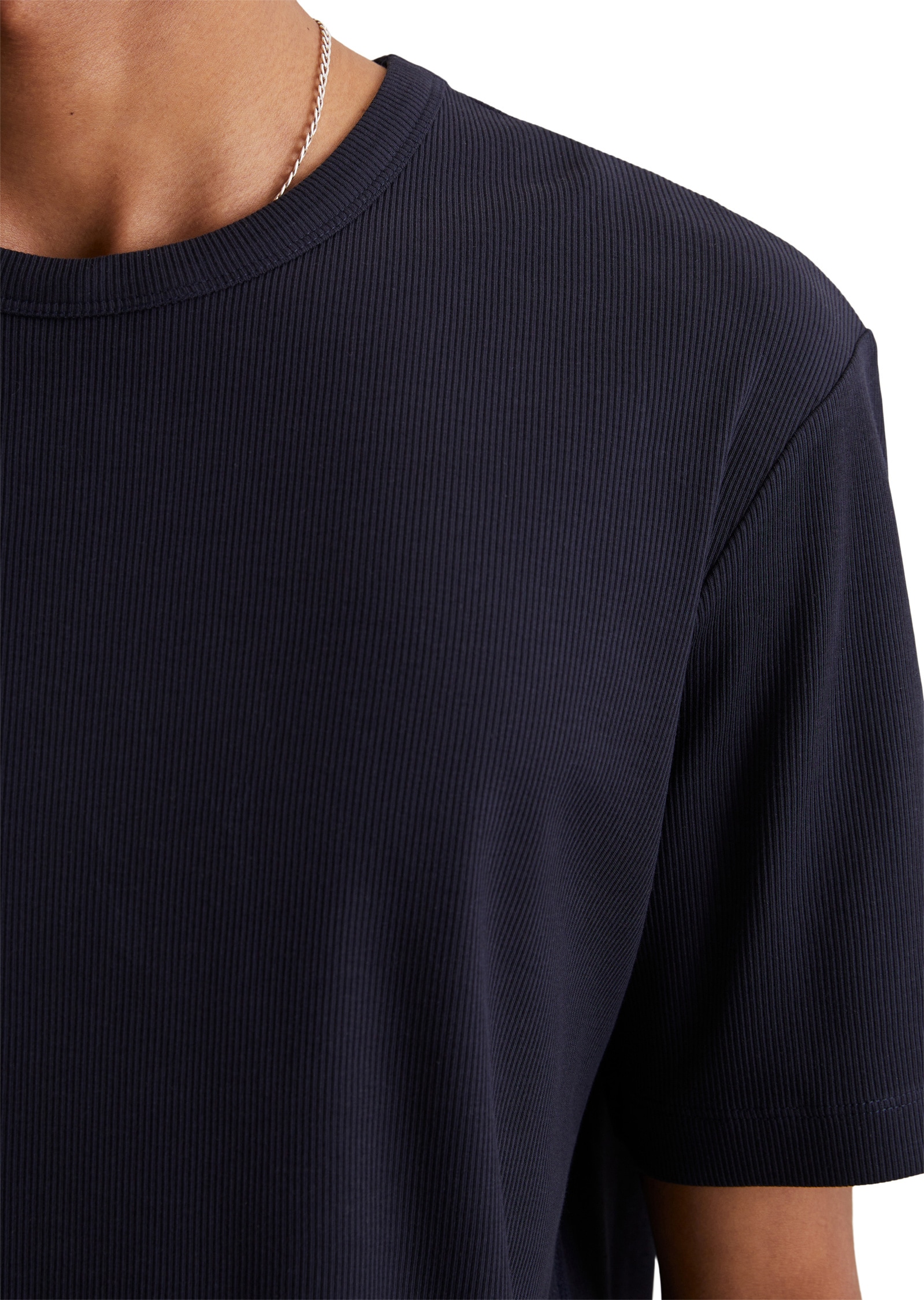 Marc O'Polo DENIM T-Shirt »aus Bio-Baumwoll-Mix«