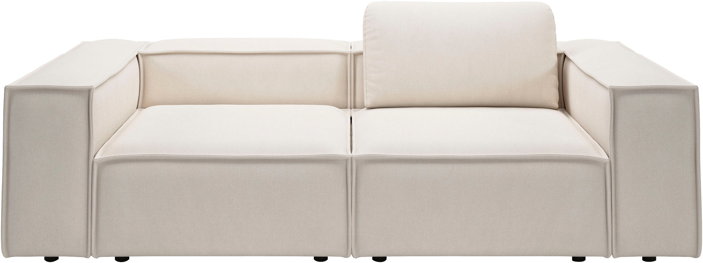 Home affaire 2-Sitzer "Watertown, modernes Sofa 246 cm breit, auch in Feinc günstig online kaufen