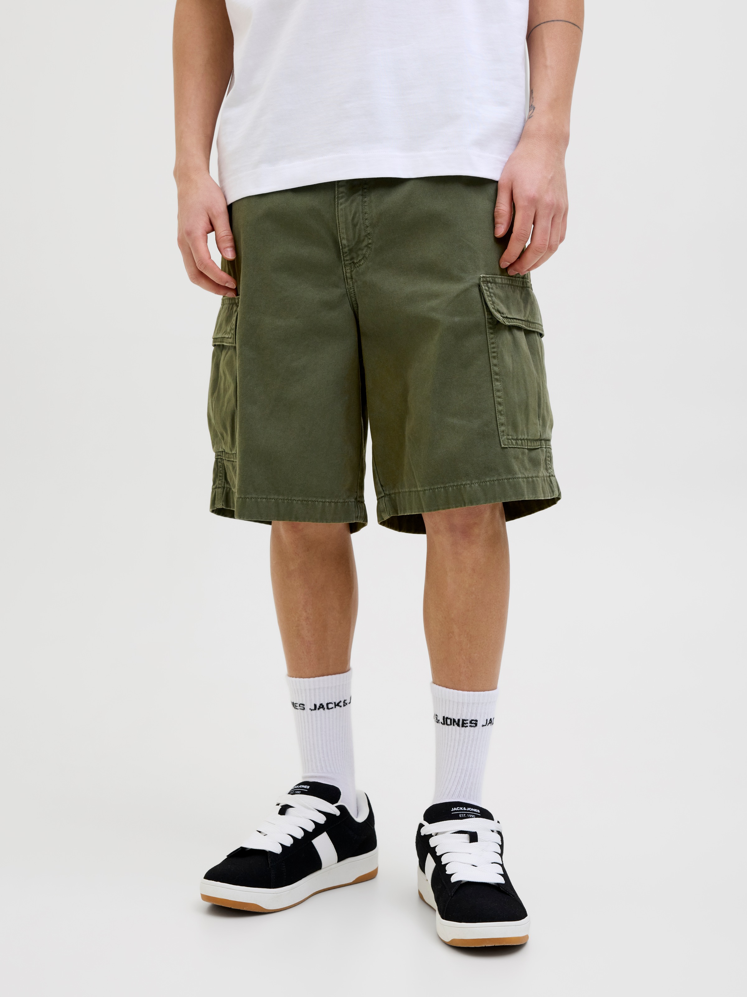 Jack & Jones Cargoshorts "JPSTKARL AVERY CARGO SHORTS LNG" günstig online kaufen