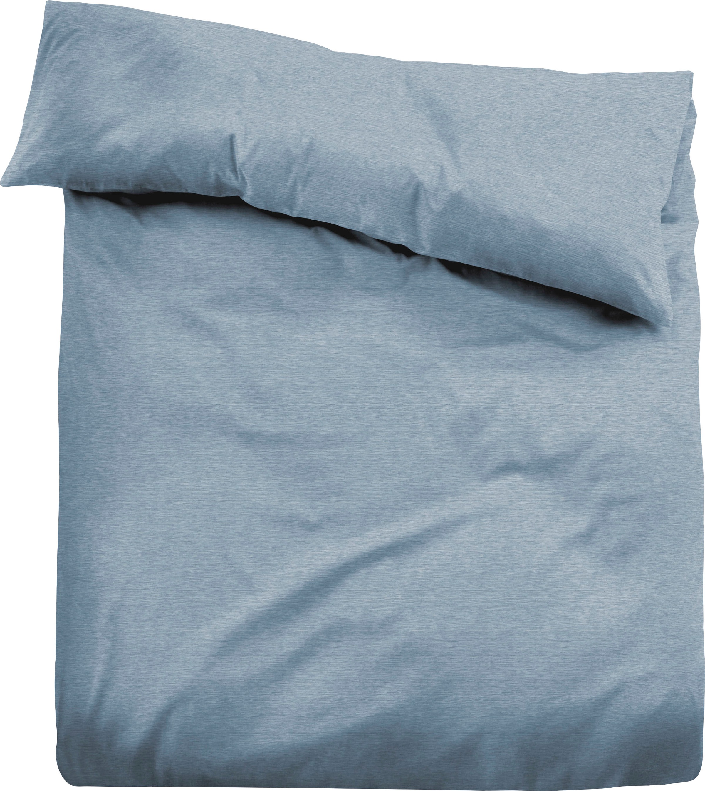 TOM TAILOR HOME Bettwäsche »COMMON in Gr. 135x200 oder 155x220 cm«, Bettwäsche aus Baumwolle, Bettwäsche mit Melangeoptik